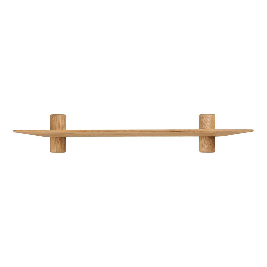 Étagère murale Calcata chêne – 110 × 22 × 18,5 cm