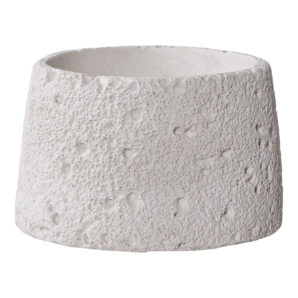 Bougeoirs en ciment – Gris (lot de 2)