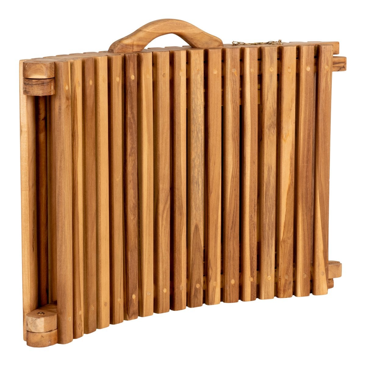 Chaise Longue Arrieta - Teck Naturel, 160x50x25 cm