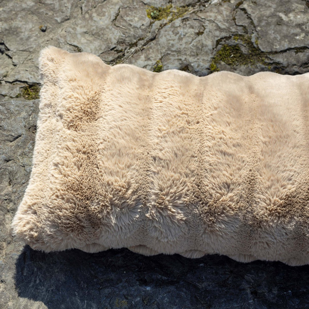 Coussin Astrid Grège 40 × 65 cm