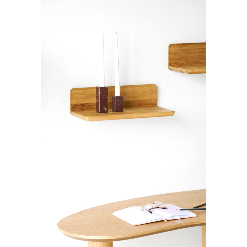 Étagère murale Salina chêne – 40 × 22 × 12 cm