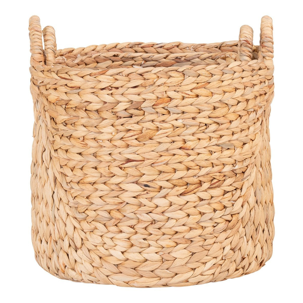Panier Passo - Naturel, Jacinthe d'Eau, Lot de 2