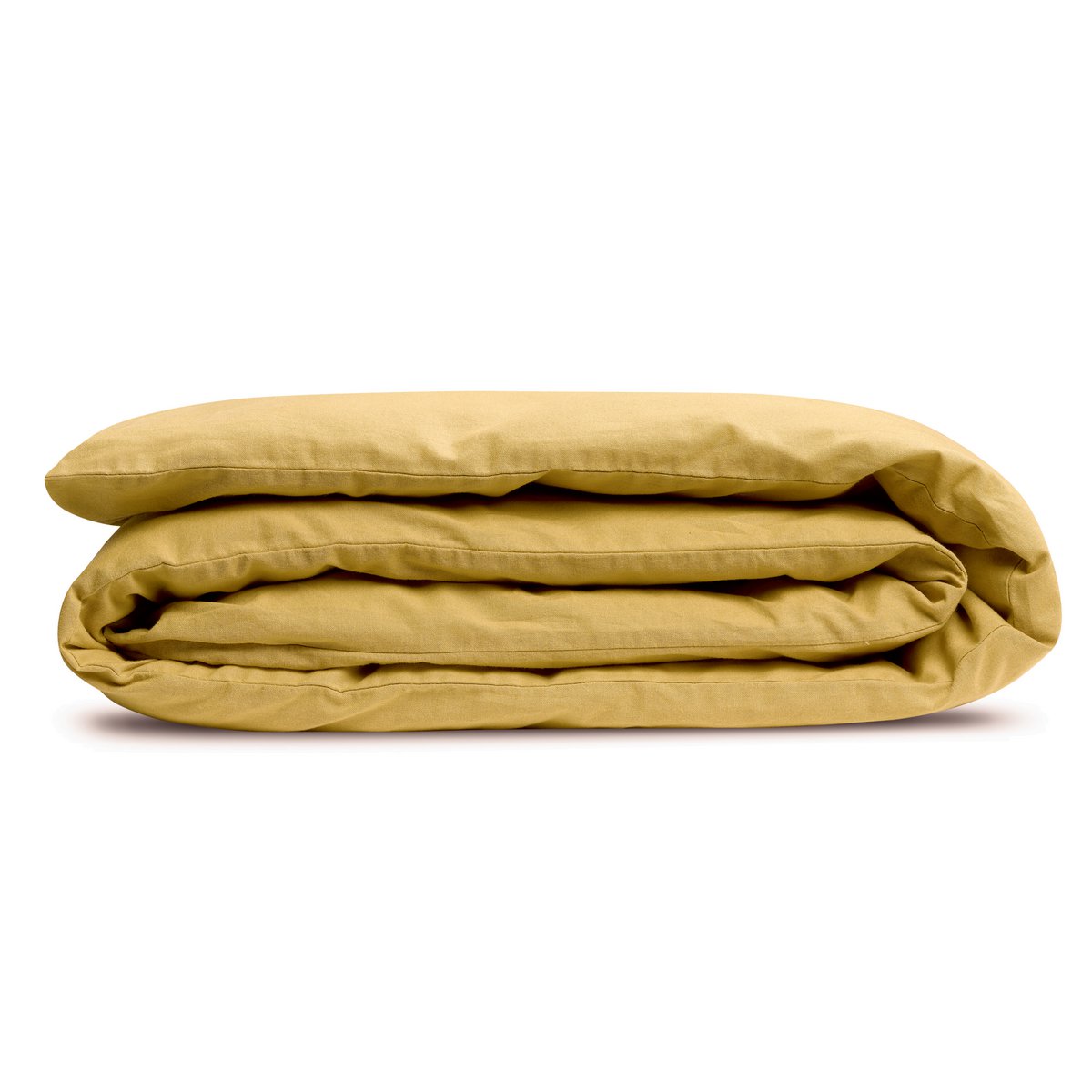 Calita Gold Coton lavé Housse d’édredon 85 × 200 cm
