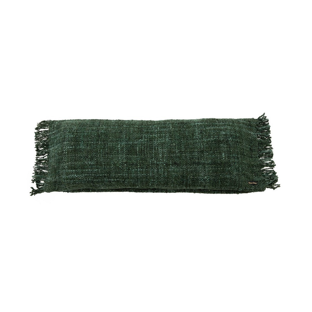 Housse de coussin Oh My Gee vert forêt 35 × 100 cm