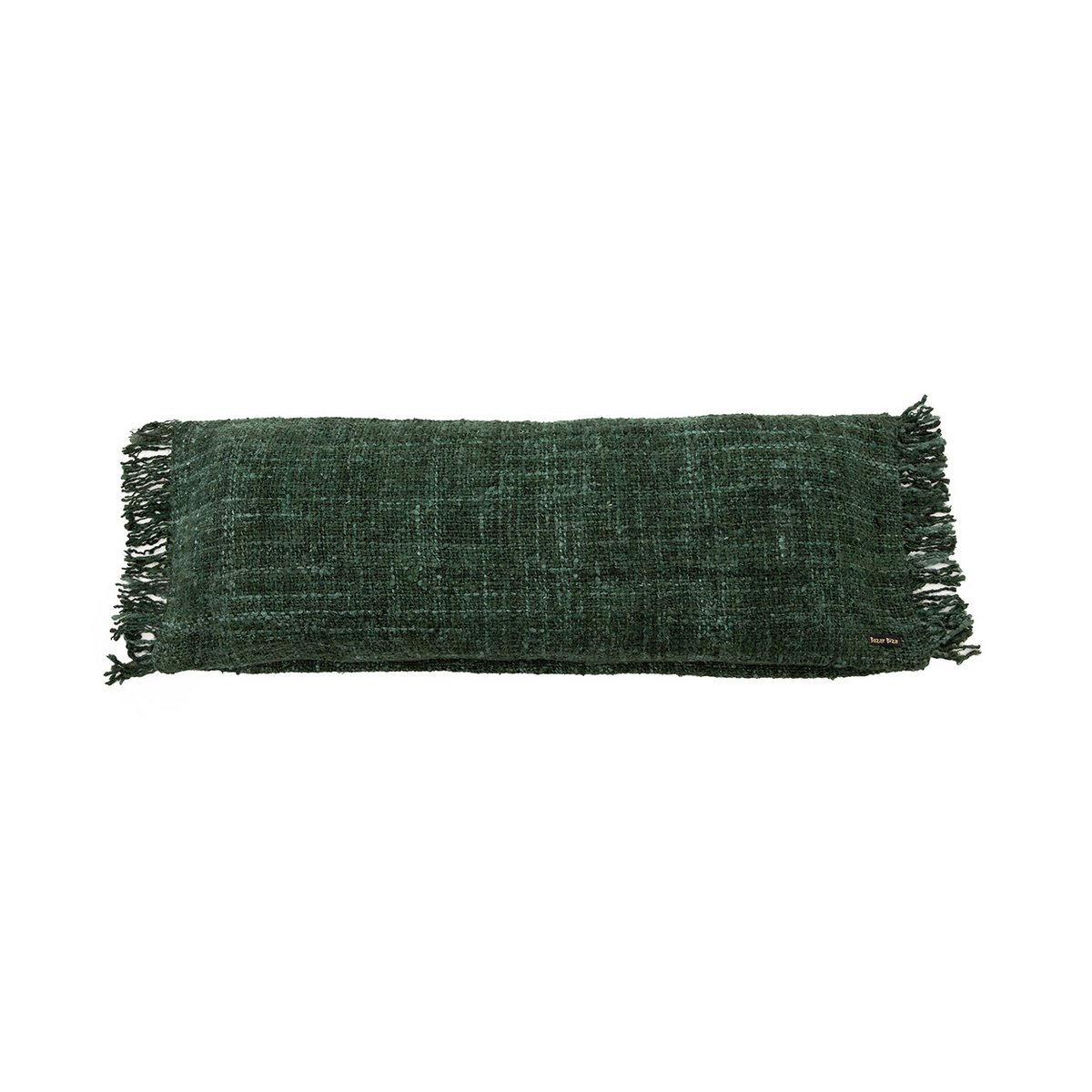 Housse de coussin Oh My Gee vert forêt 35 × 100 cm
