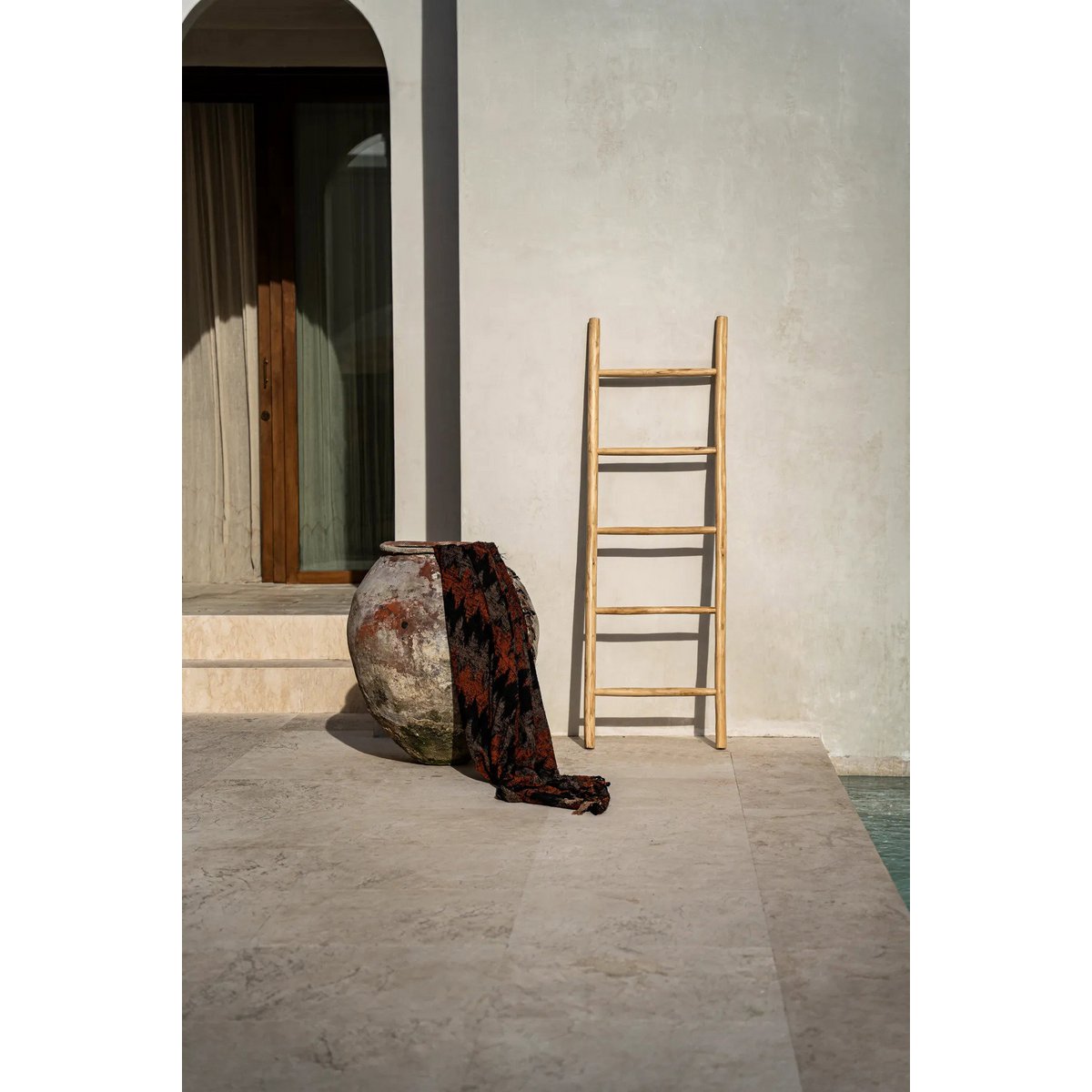Échelle décorative Tulum 165 cm naturelle