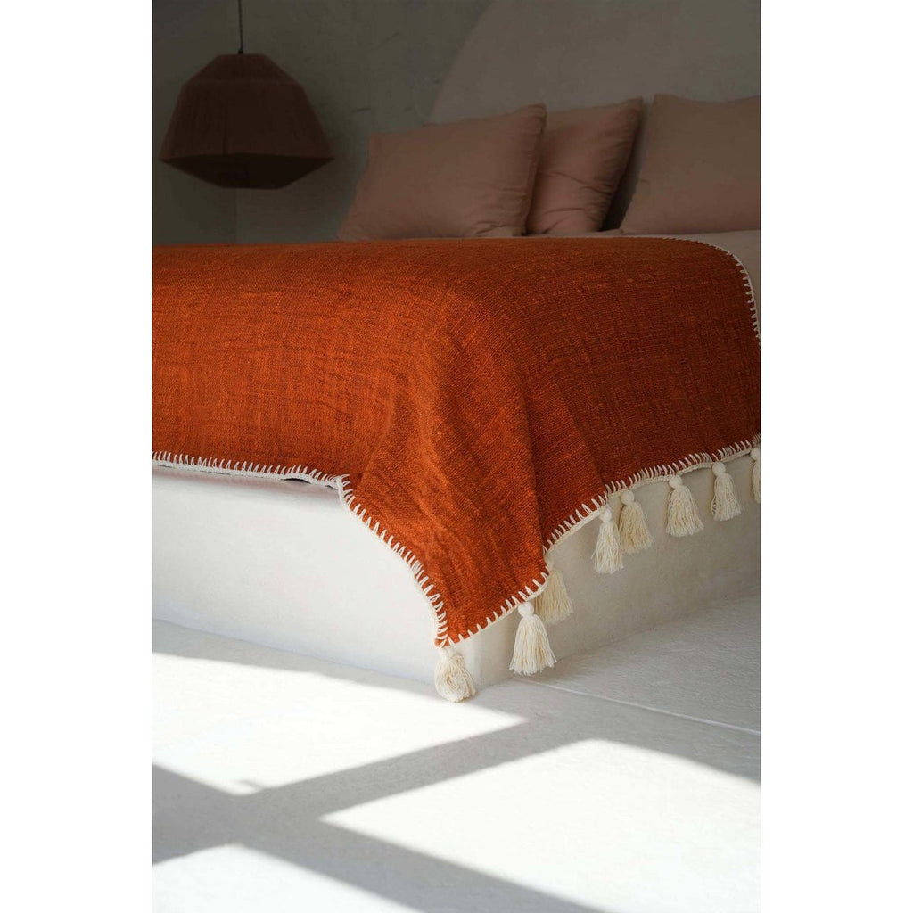 Le Jeté de Lit Stitch - Terre Cuite