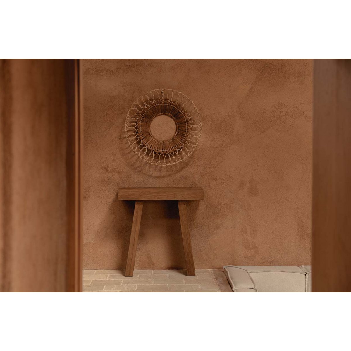 Console en teck massif Stance – Naturel | Bazar Bizar