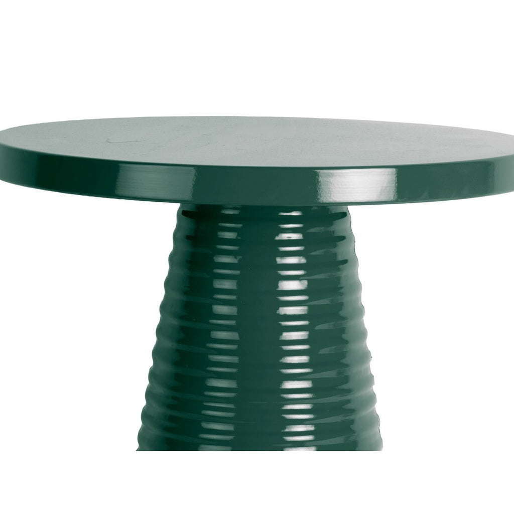 Table d'Appoint Catania Nervurée Bleu Brumeux