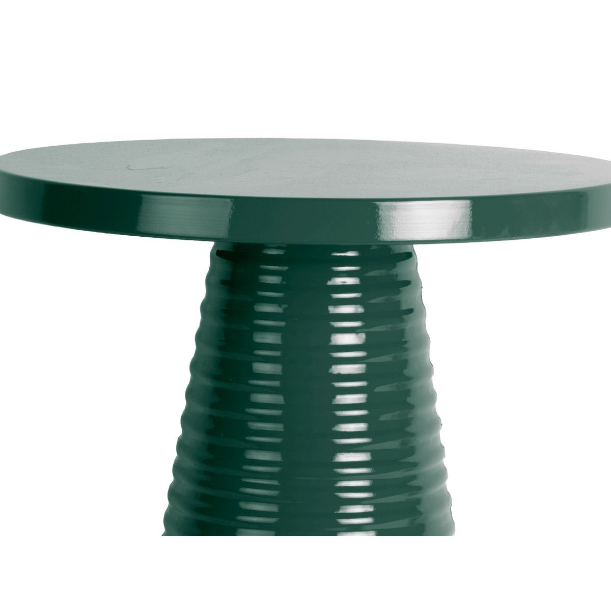 Table d'Appoint Catania Nervurée Bleu Brumeux