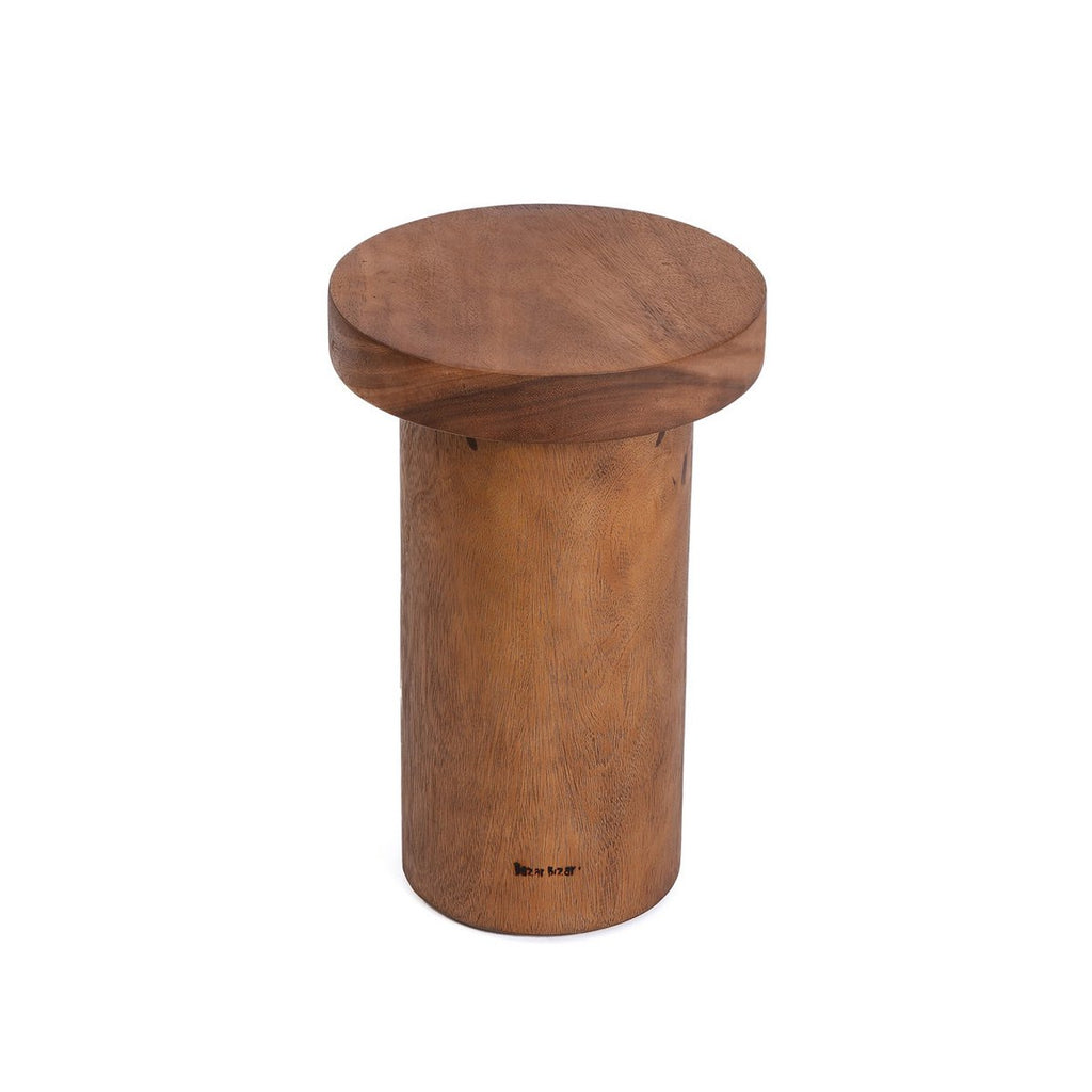 Table d’appoint en teck massif Inti – Naturel | Bazar Bizar