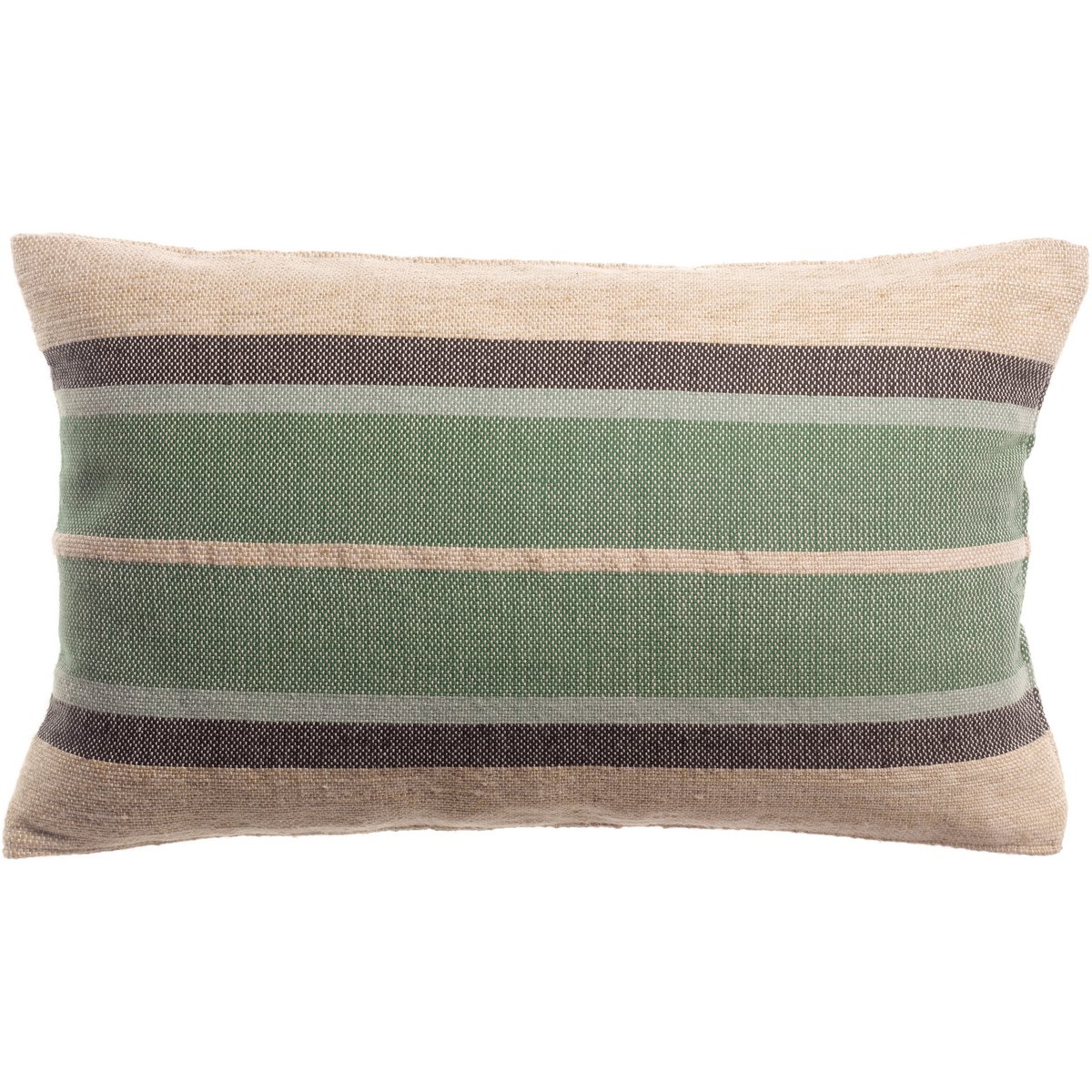 Coussin Gatsby Eucalyptus PET recyclé tissé main 40 × 65 cm
