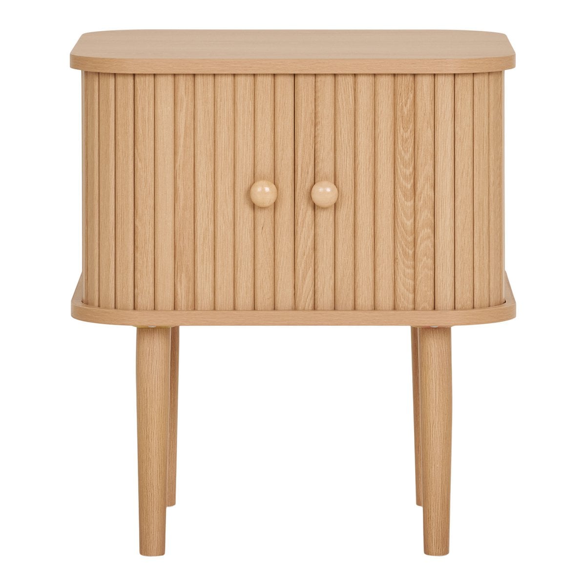 Table d'Appoint Nikko - MDF & Pin Naturel, 45x40x50,5 cm
