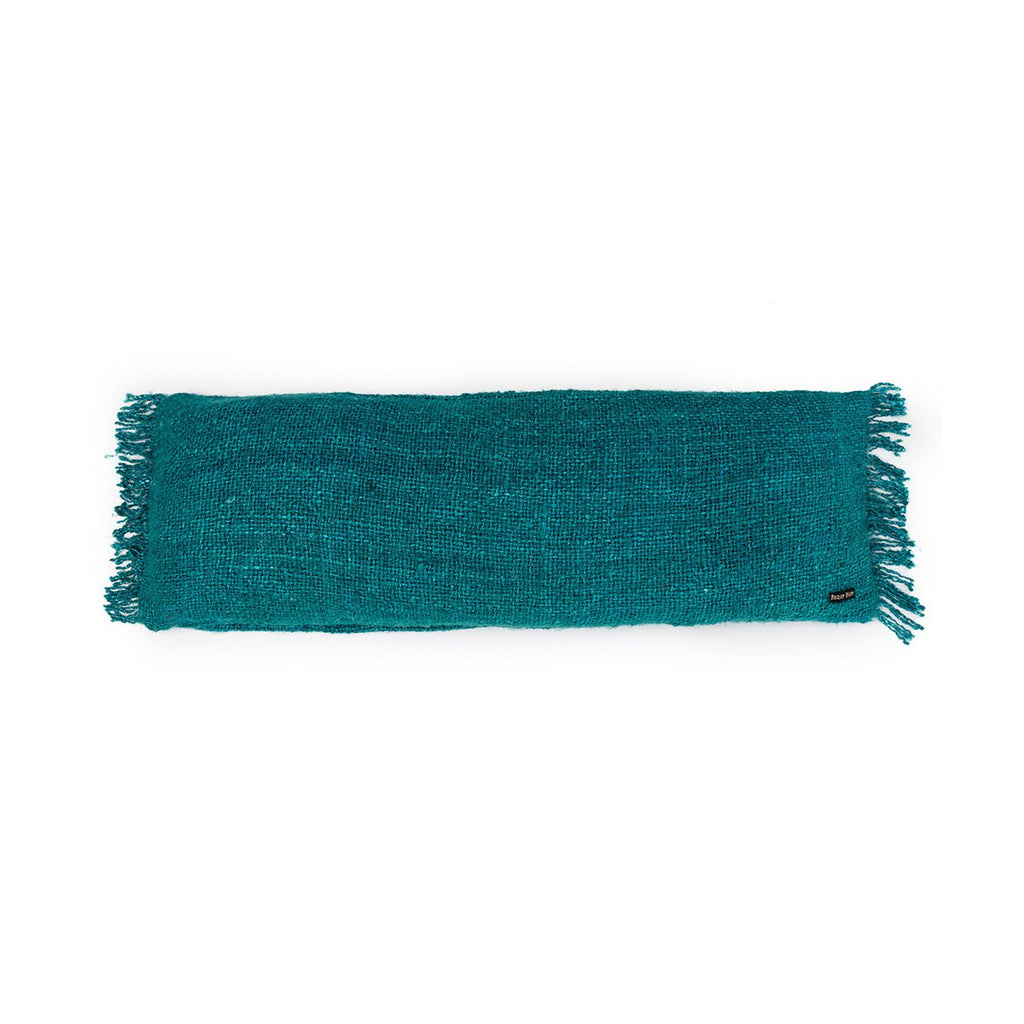 Housse de coussin longue Oh My Gee – Aqua – 35×100cm | Bazar Bizar