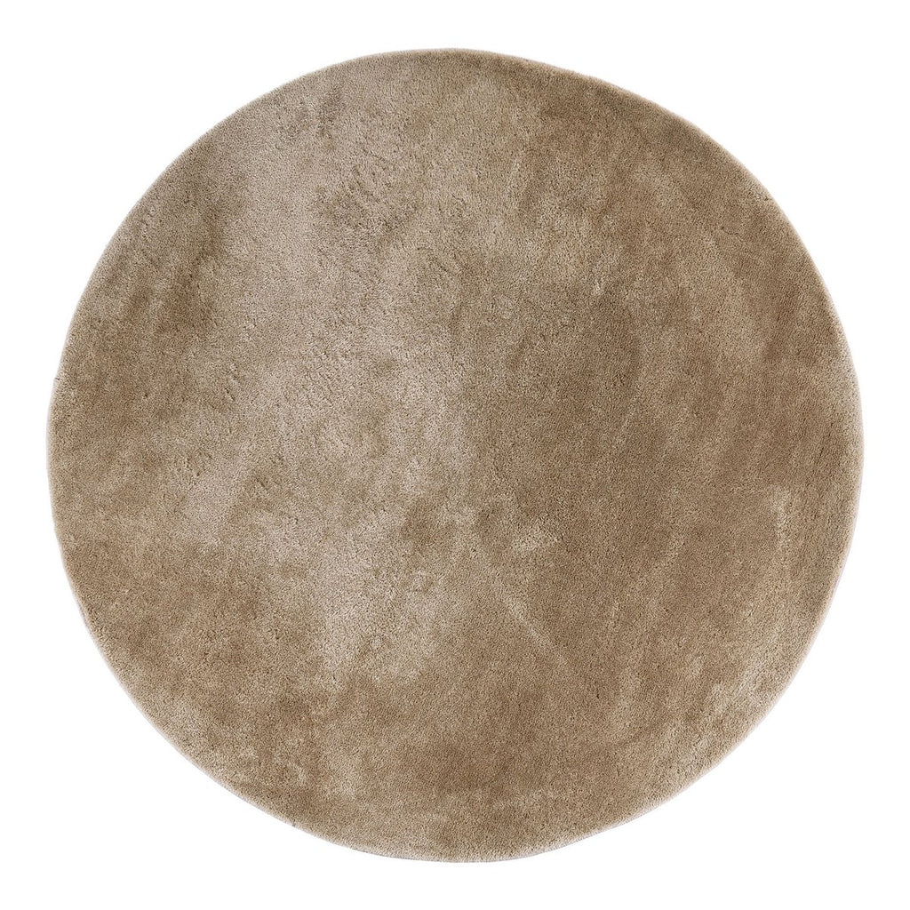 Tapis Miami - Sable, 100% Polyester, Ø160 cm