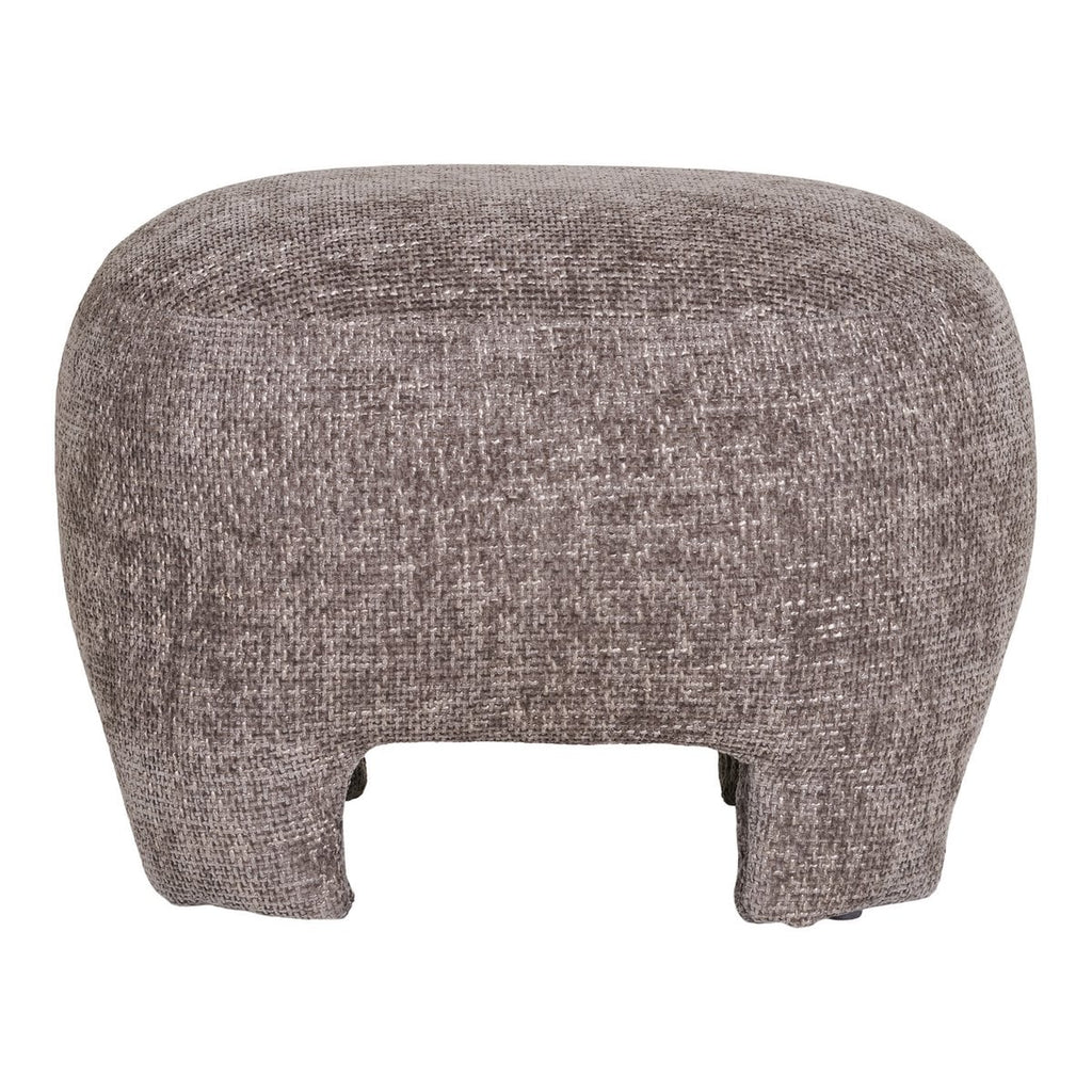 Pouf Nazare - Beige, 53x41x38 cm