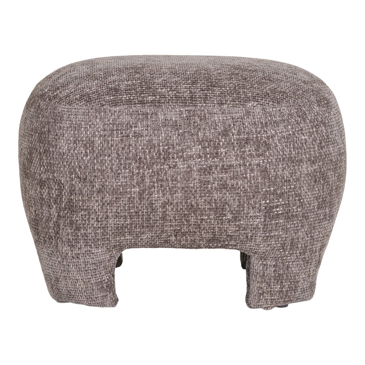 Pouf Nazare - Beige, 53x41x38 cm
