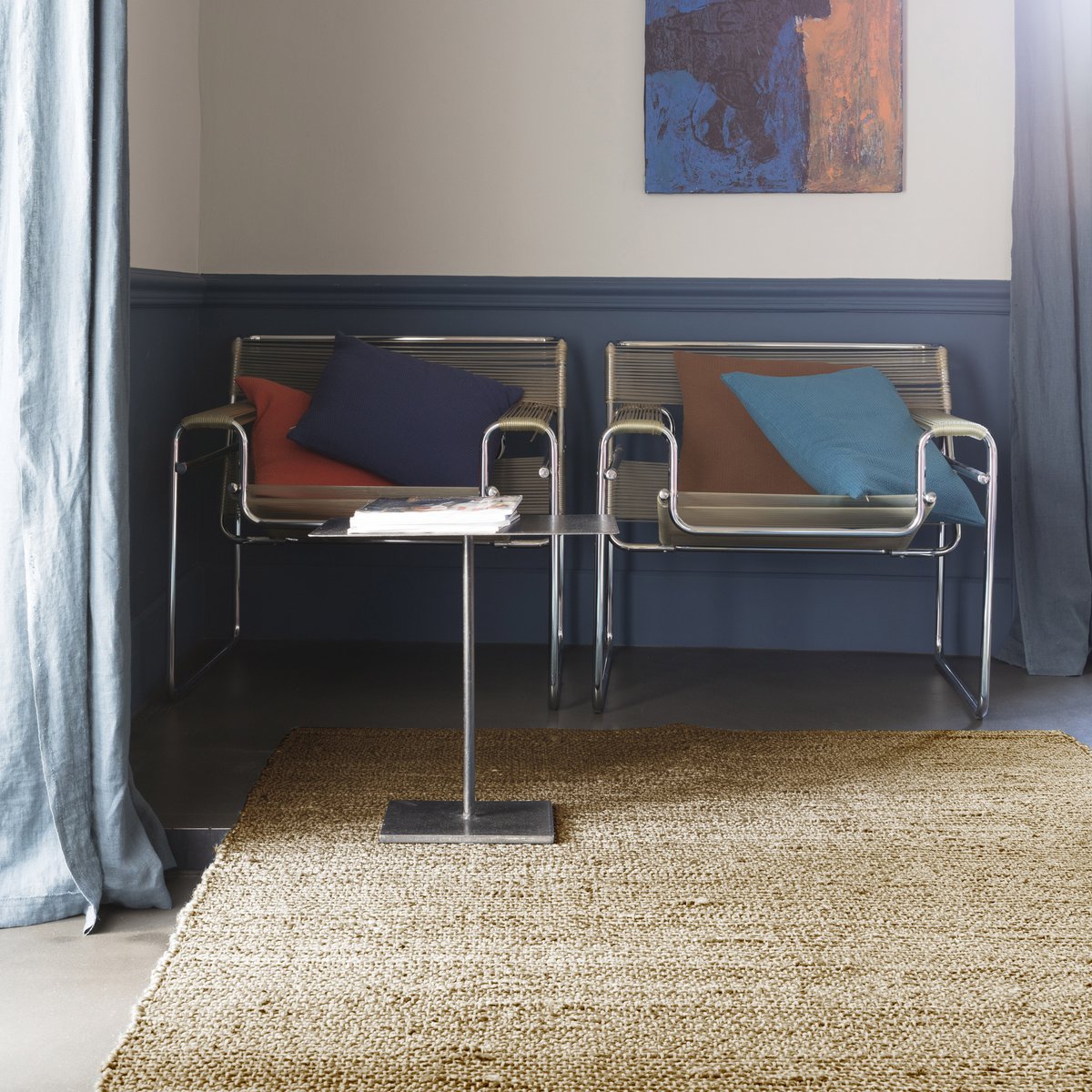 Tapis uni Jarod Naturel 60 x 200