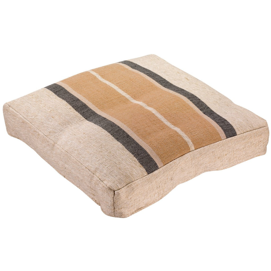Coussin de sol Gatsby Sienne PET recyclé 55 × 55 × 10 cm