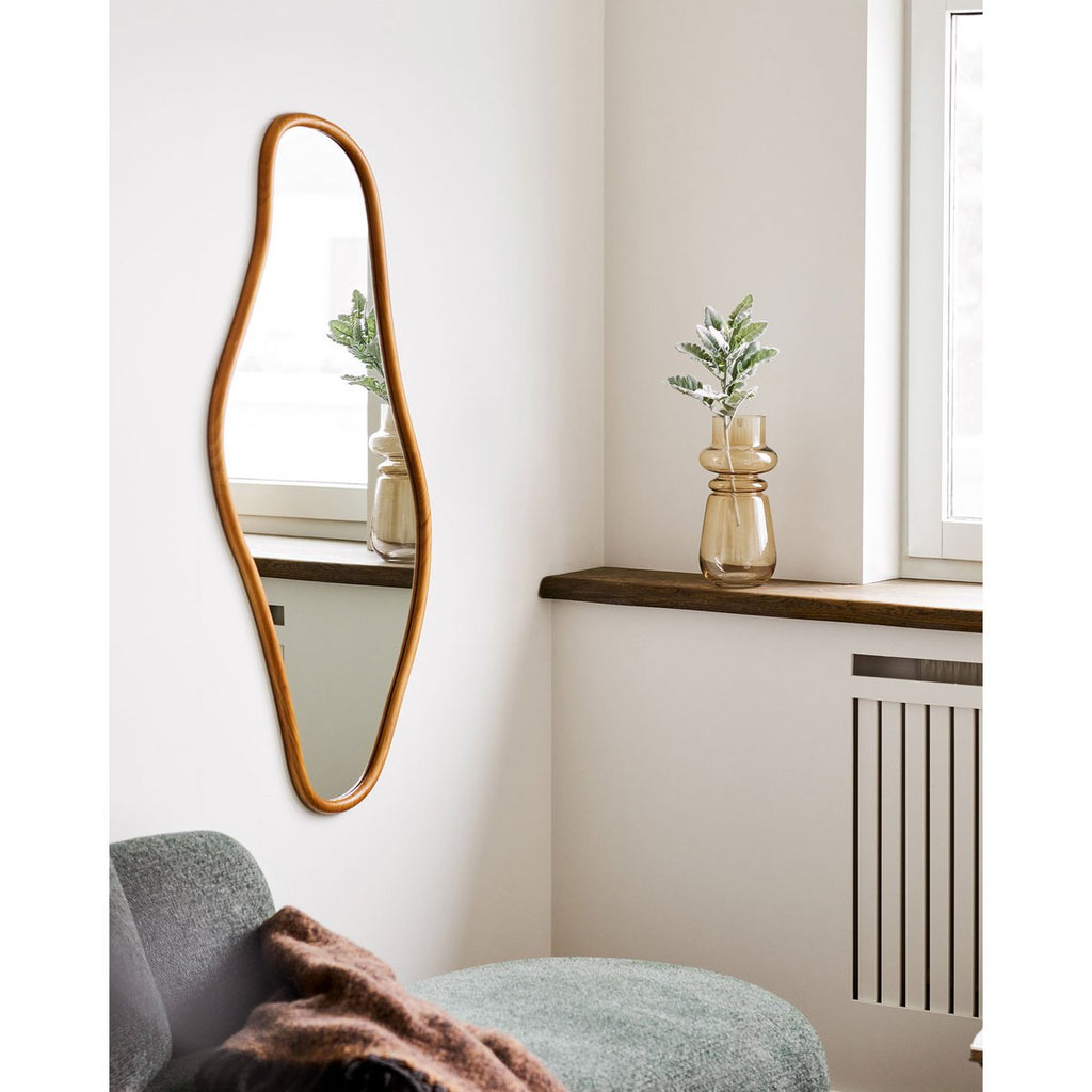 Miroir Brandsby - Cadre Pin Naturel, 60x120 cm