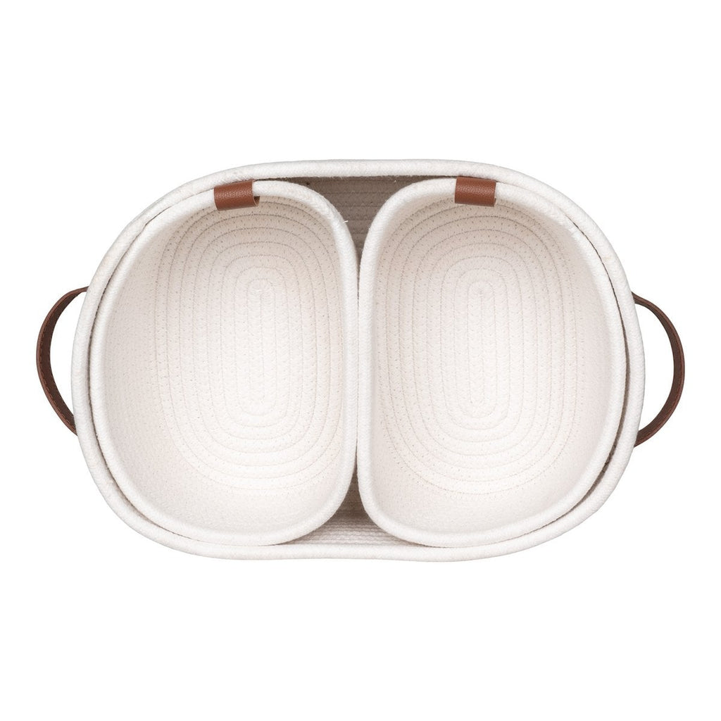 Paniers Jarana - Blanc, lot de 3