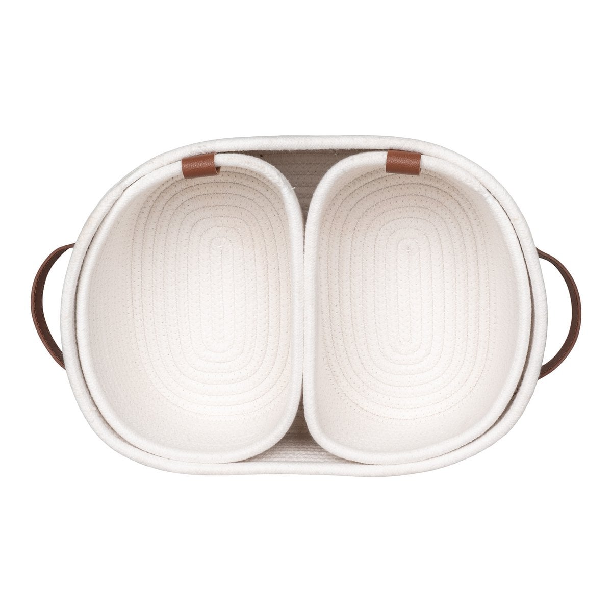 Paniers Jarana - Blanc, lot de 3