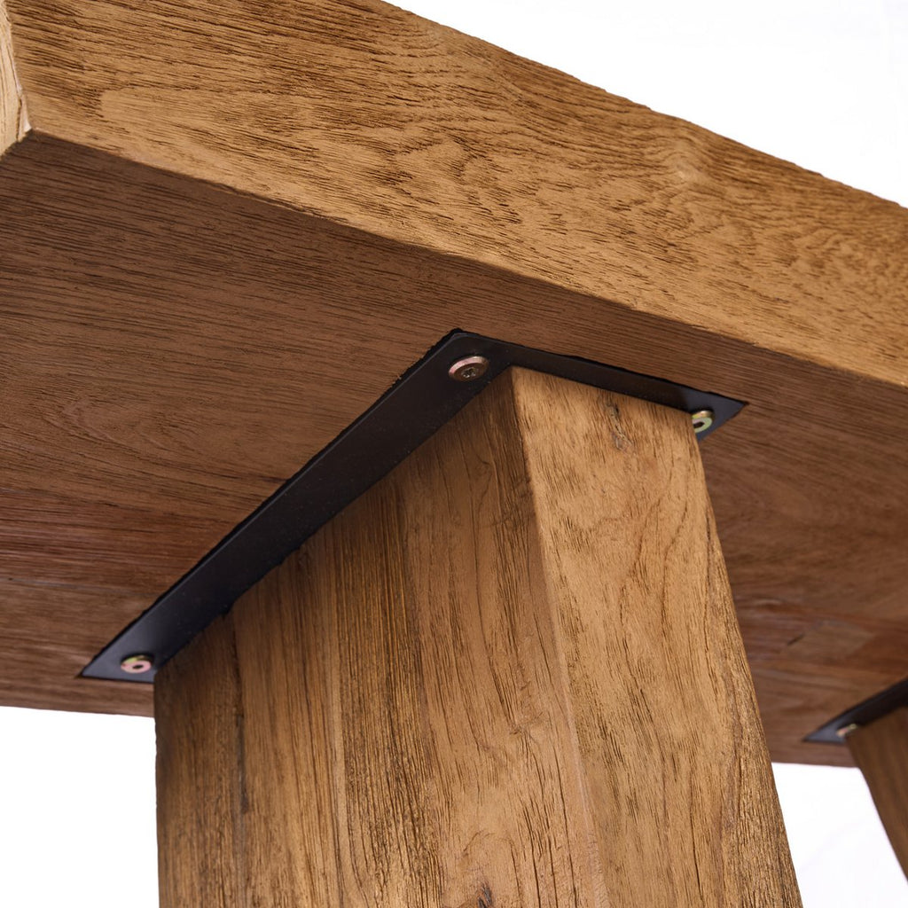 Console en teck massif Stance – Naturel | Bazar Bizar