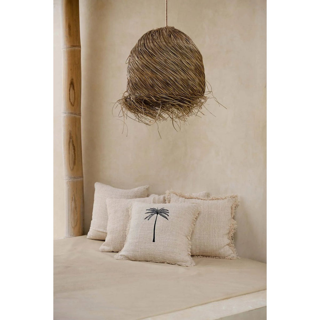 Suspension en herbe naturelle Wicked Pendant – Naturel | Bazar Bizar