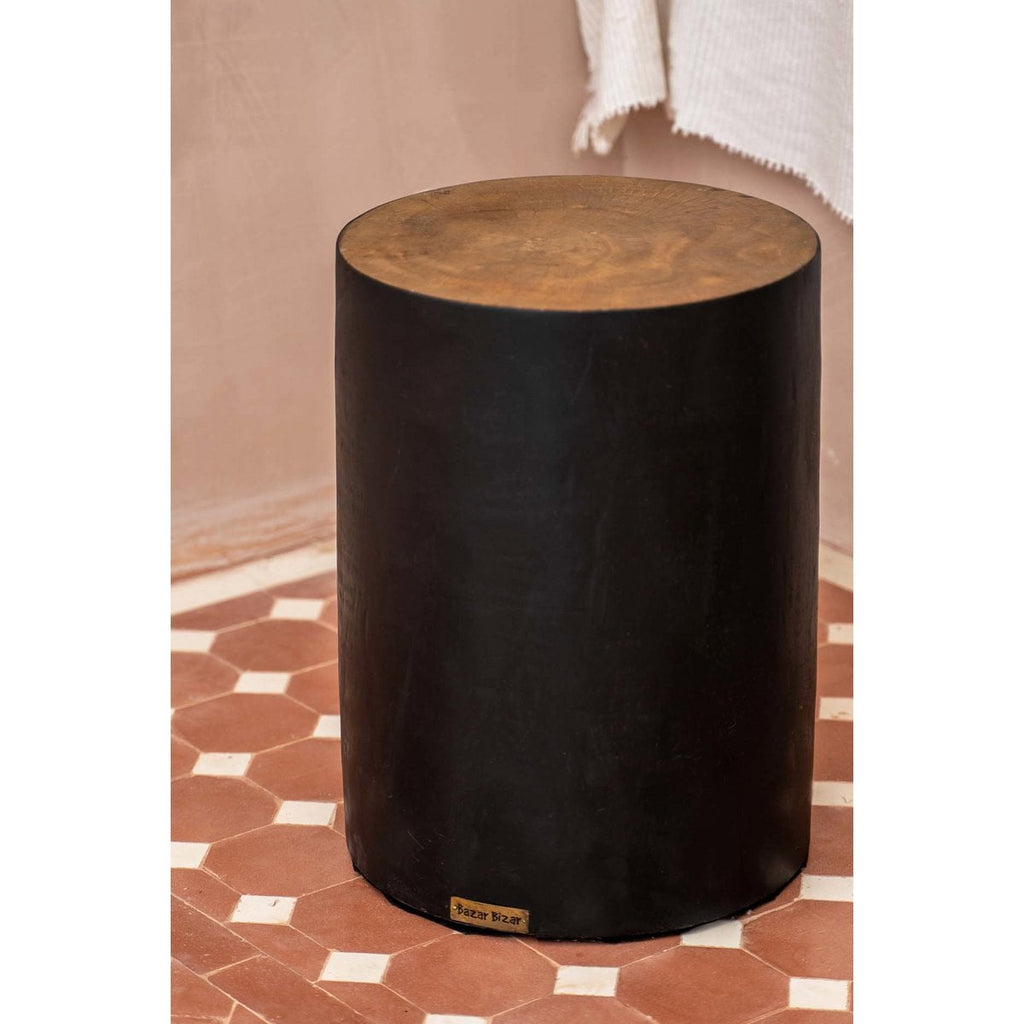 Le Tabouret Tribe - Noir Naturel