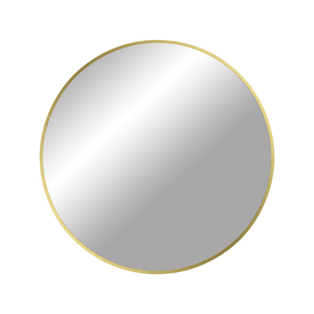 Miroir Madrid - Aluminium, Verre, Laiton - Ø60 cm