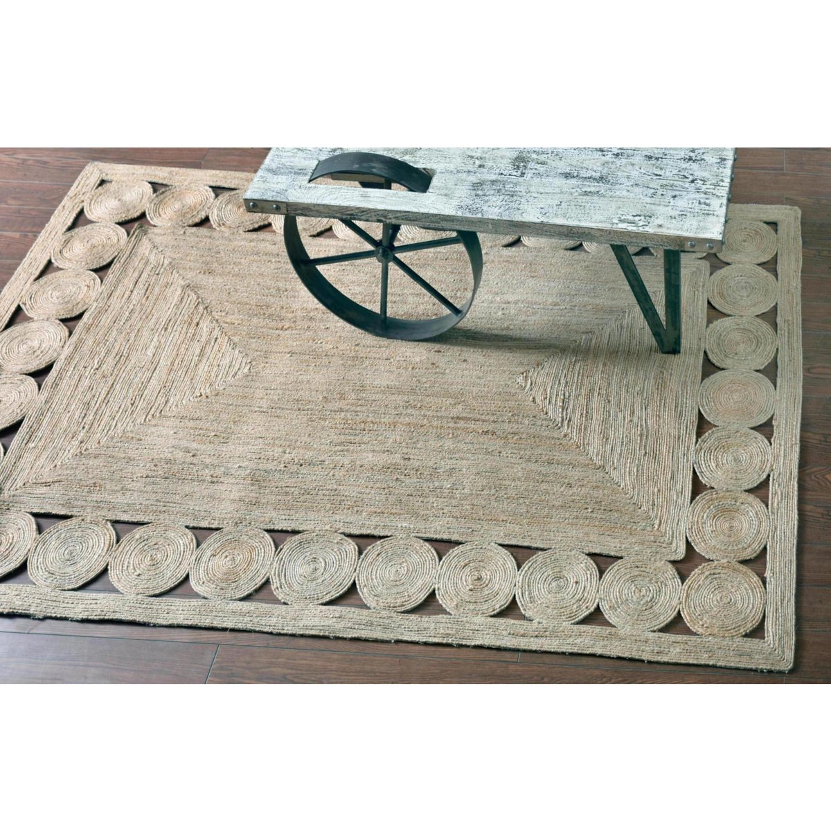 Tapis Bégonia Naturel 160 x 230