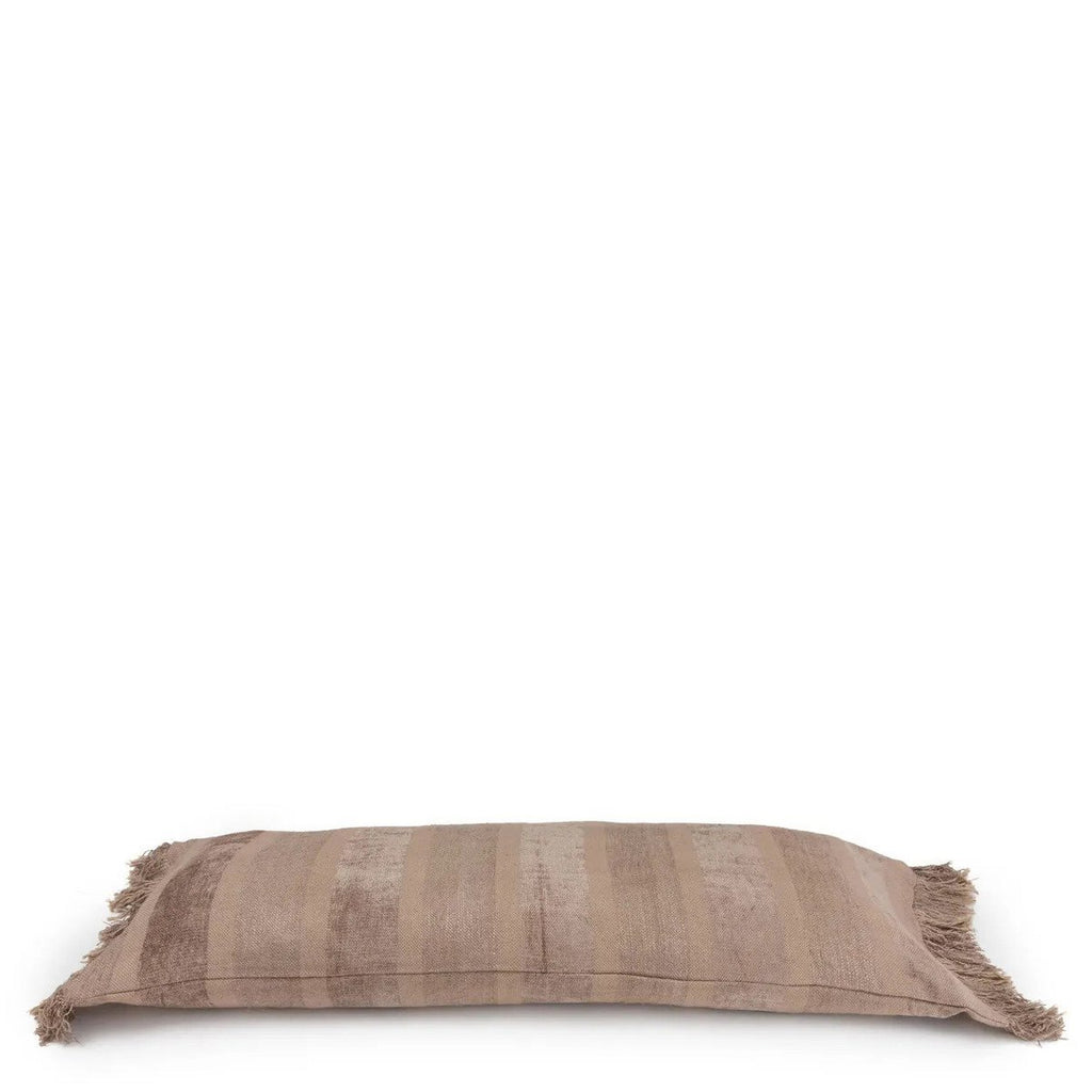 Housse de coussin longue Oh My Gee – Velours Béton – 35×100cm | Bazar Bizar
