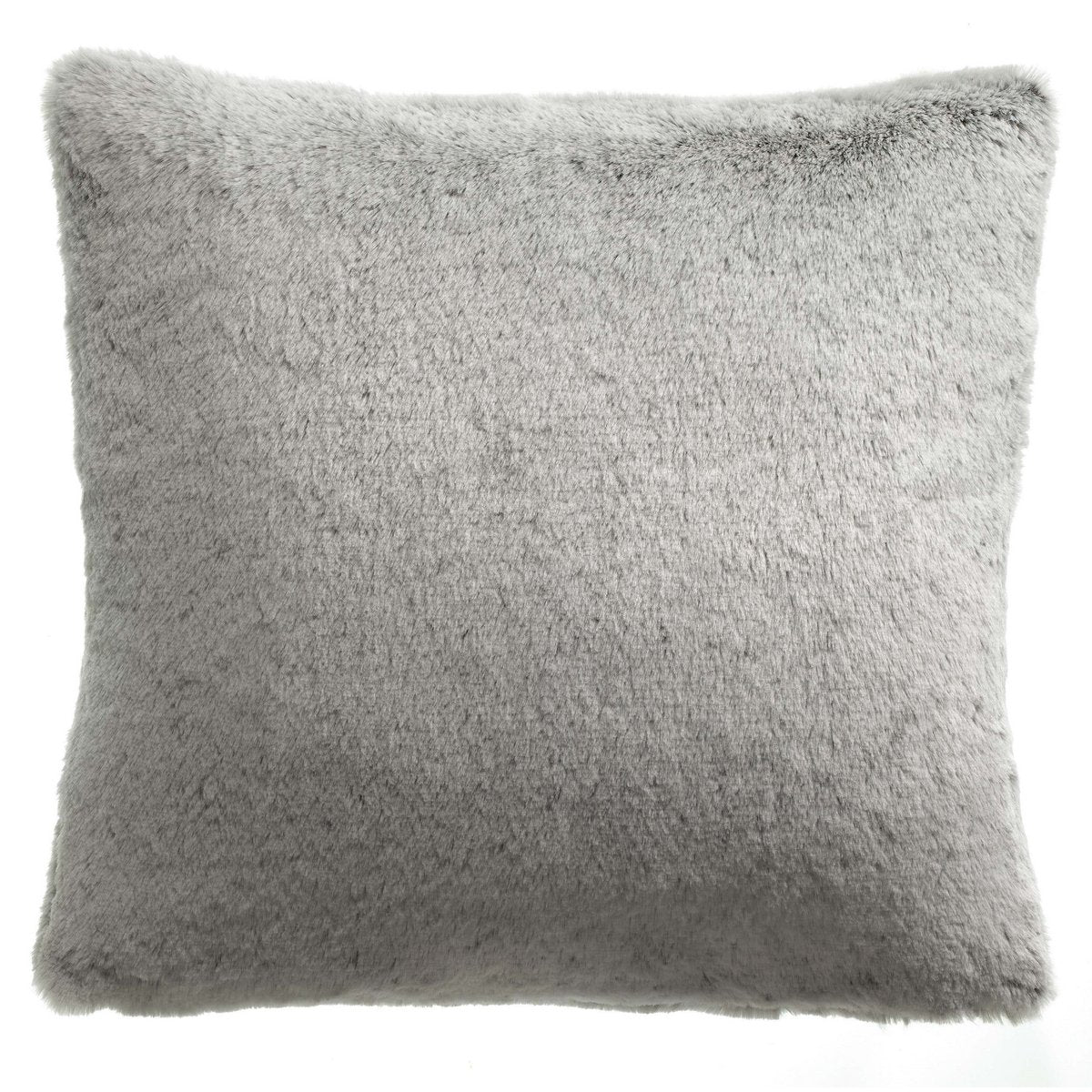 Coussin Kinta Cacao en polyester doux 45 × 45 cm