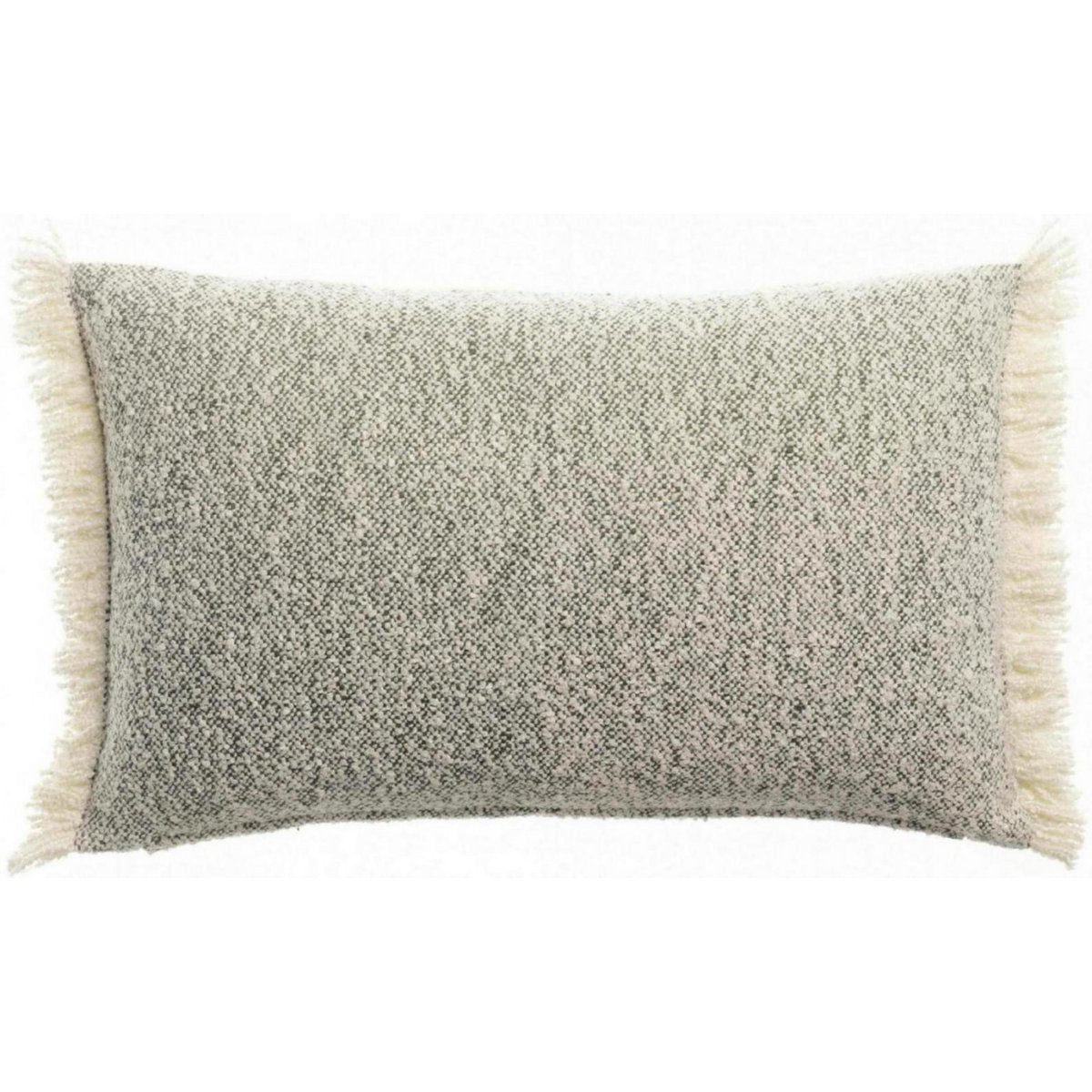 Coussin Chiné Jane Olive – 30 x 50 cm
