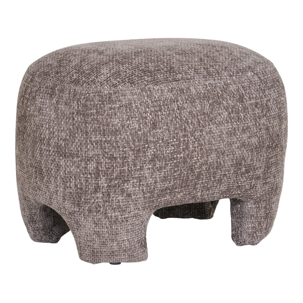 Pouf Nazare - Beige, 53x41x38 cm