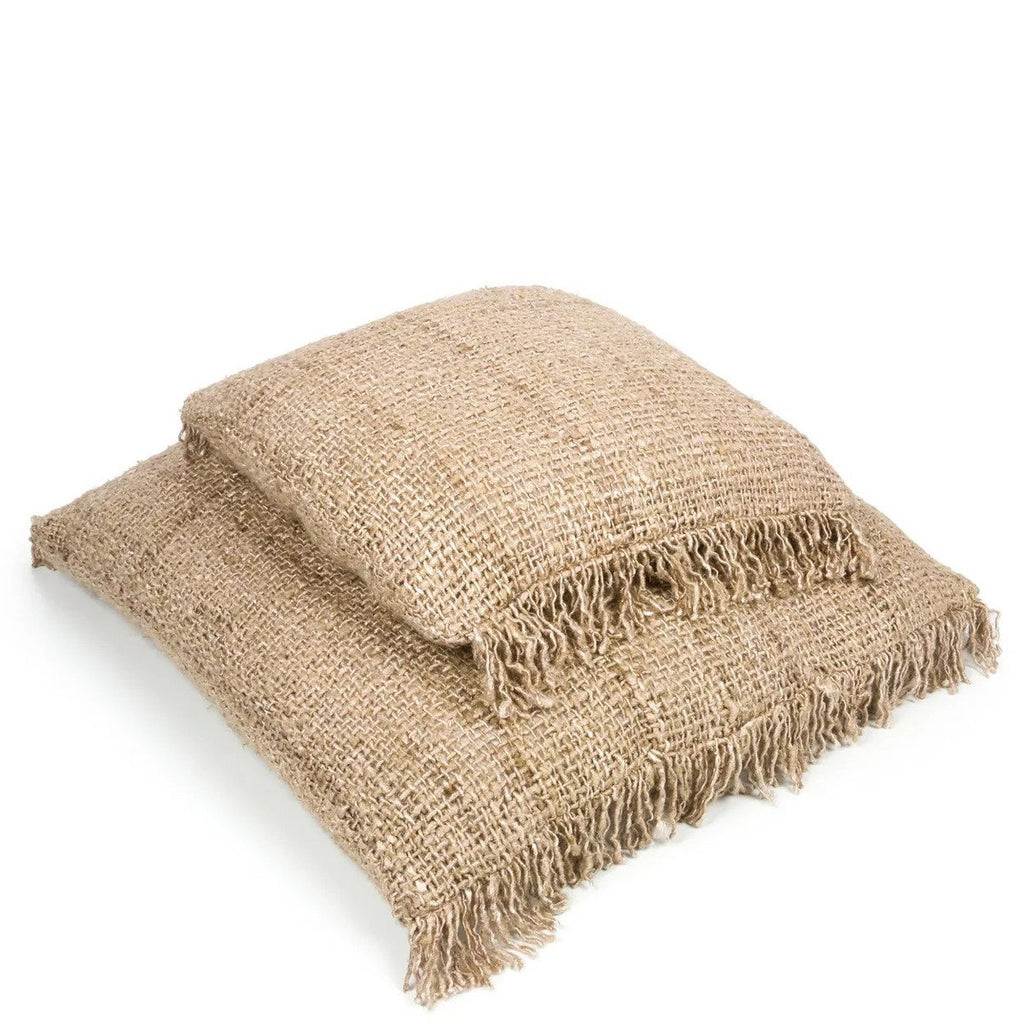 Housse de coussin en coton Oh My Gee – Beige – 60×60cm | Bazar Bizar