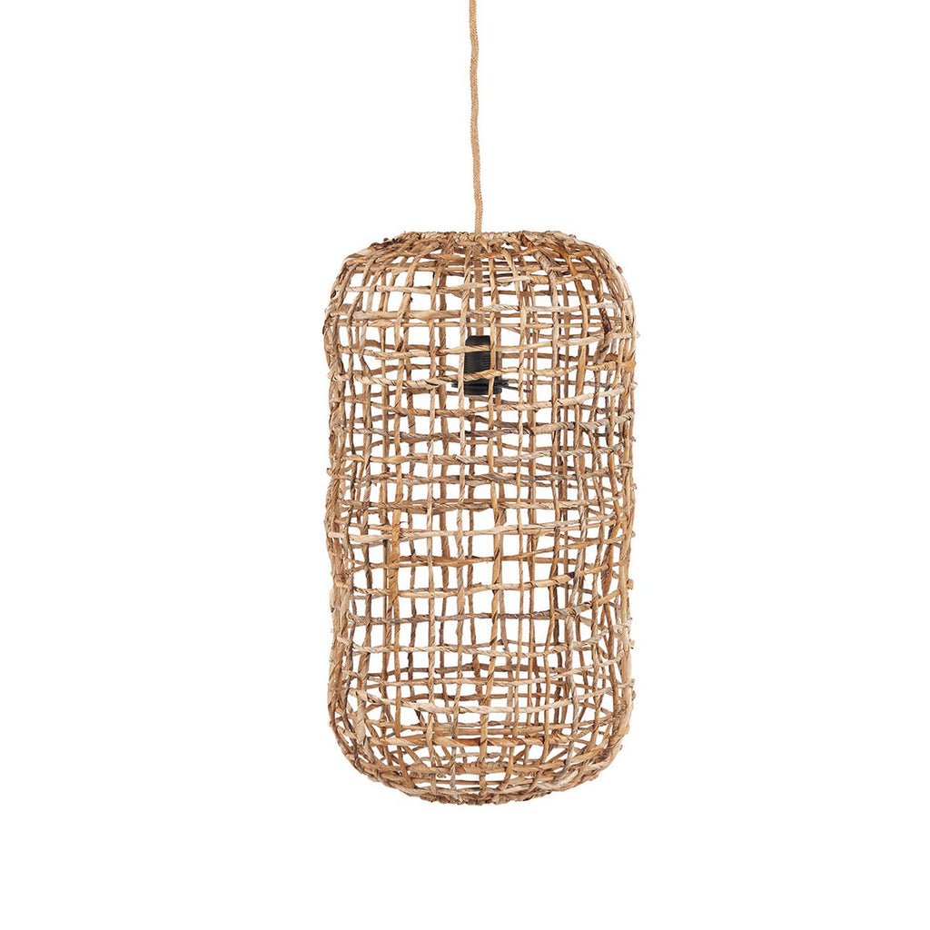 Suspension en feuille de bananier Kuso – Naturel – M | Bazar Bizar