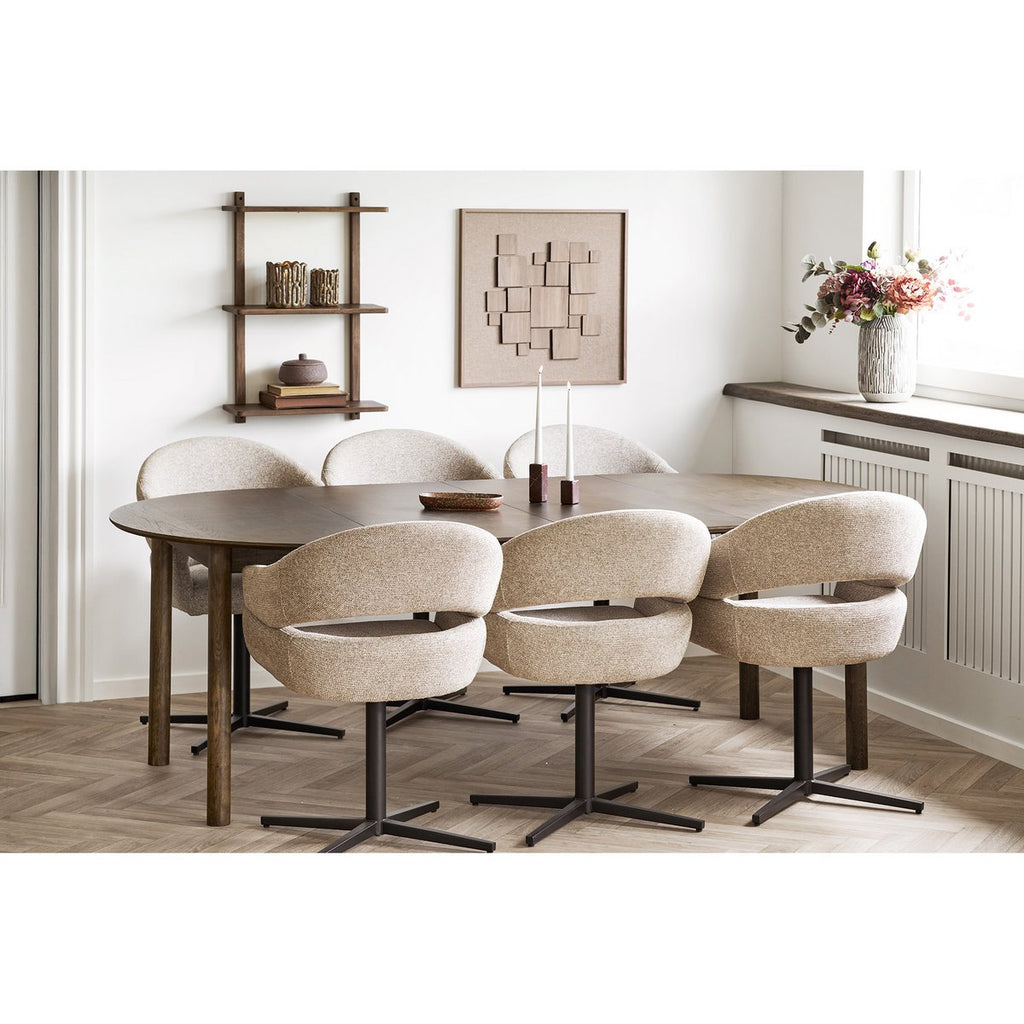 Étagère murale Townsville chêne marron foncé – 50 × 20 × 75 cm