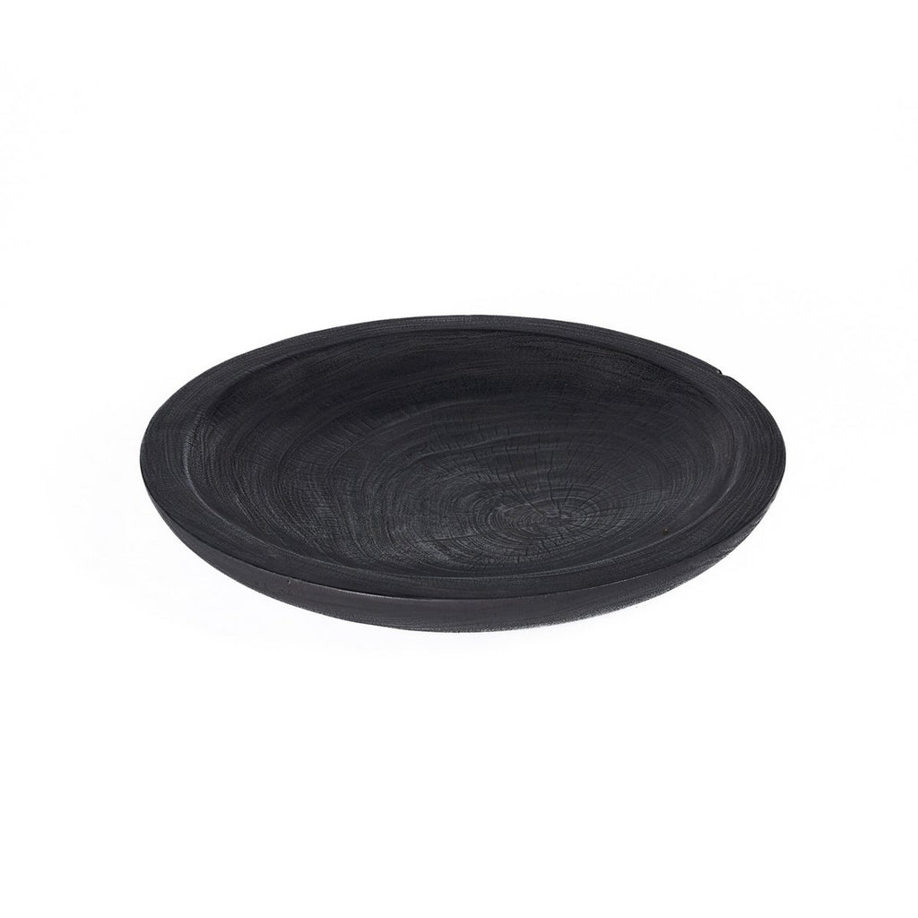 Bol décoratif en bois massif Bowlzilla – Noir – XL | Bazar Bizar