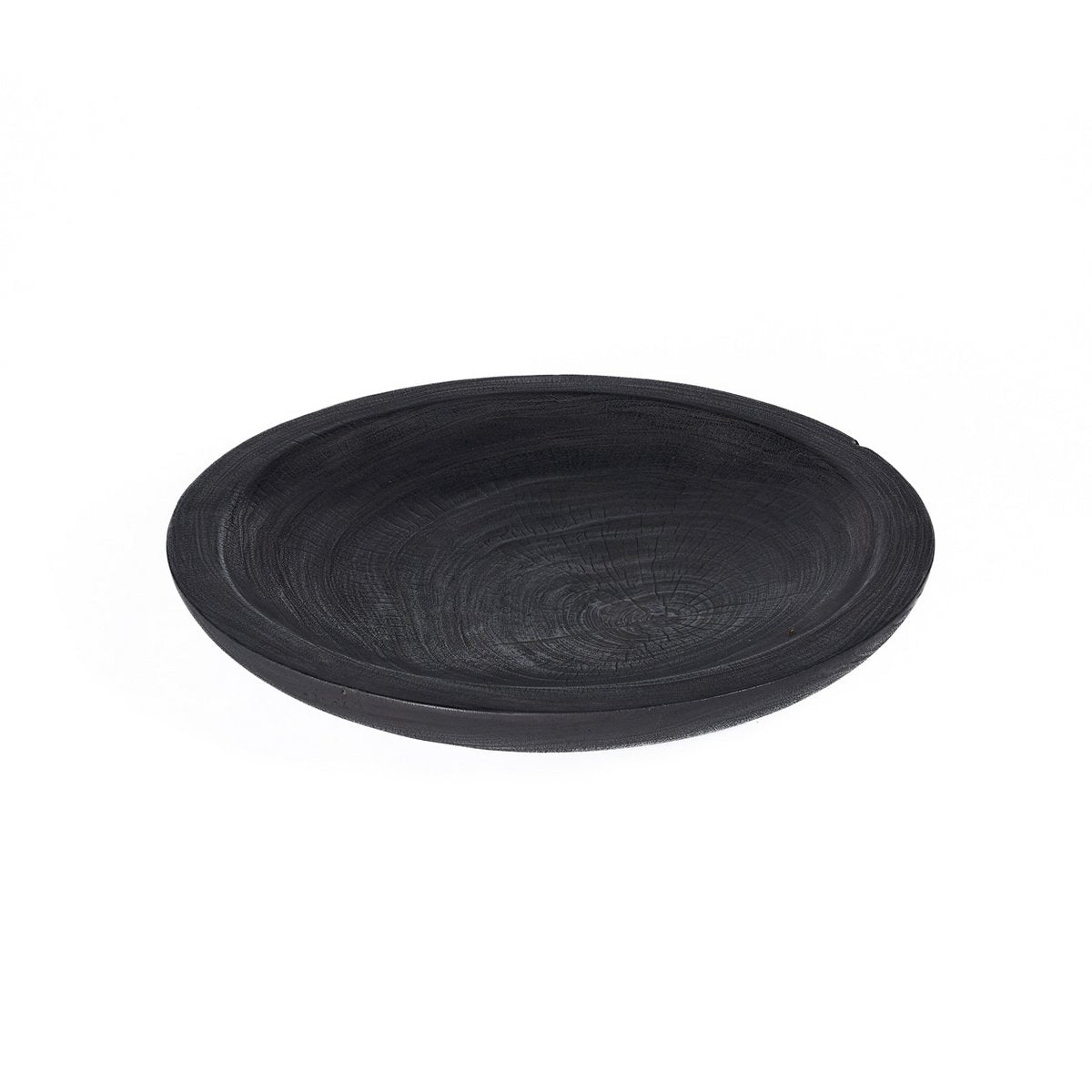 Bol décoratif en bois massif Bowlzilla – Noir – XL | Bazar Bizar