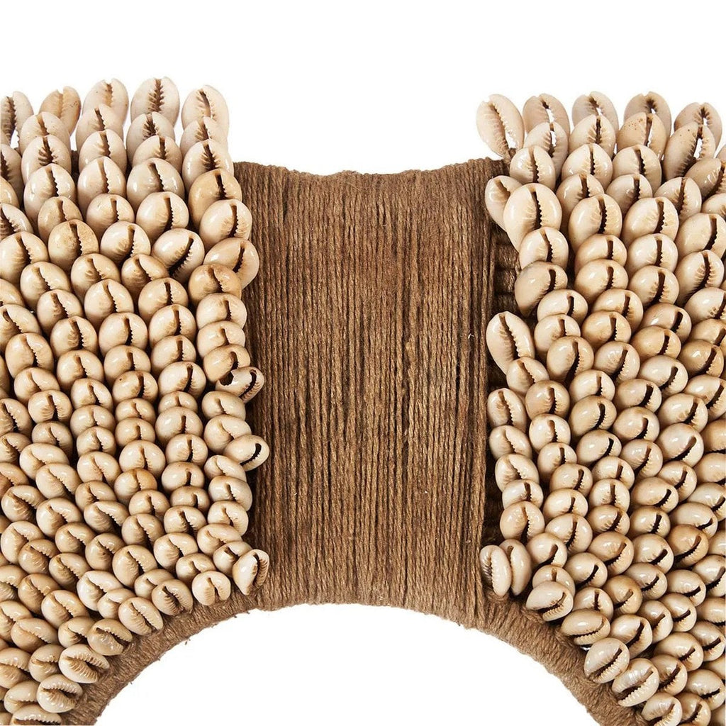 Shell Réunion sur support – décoration en coquillages naturels, 48 cm