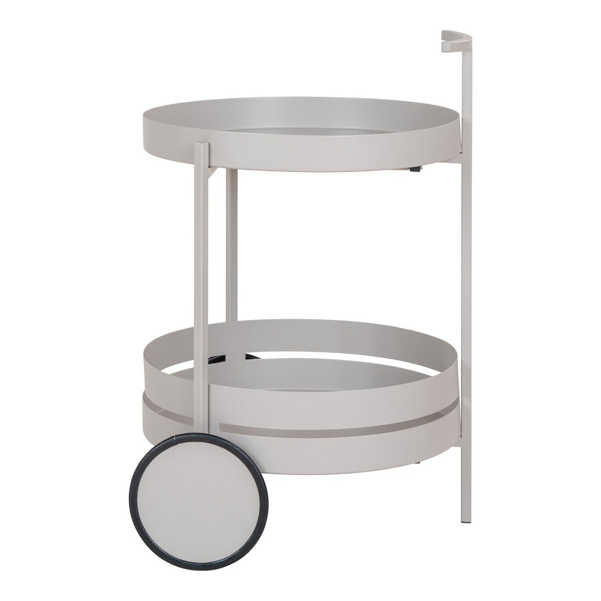 Chariot de Bar Beja - Acier Gris, 40x49,5x61 cm