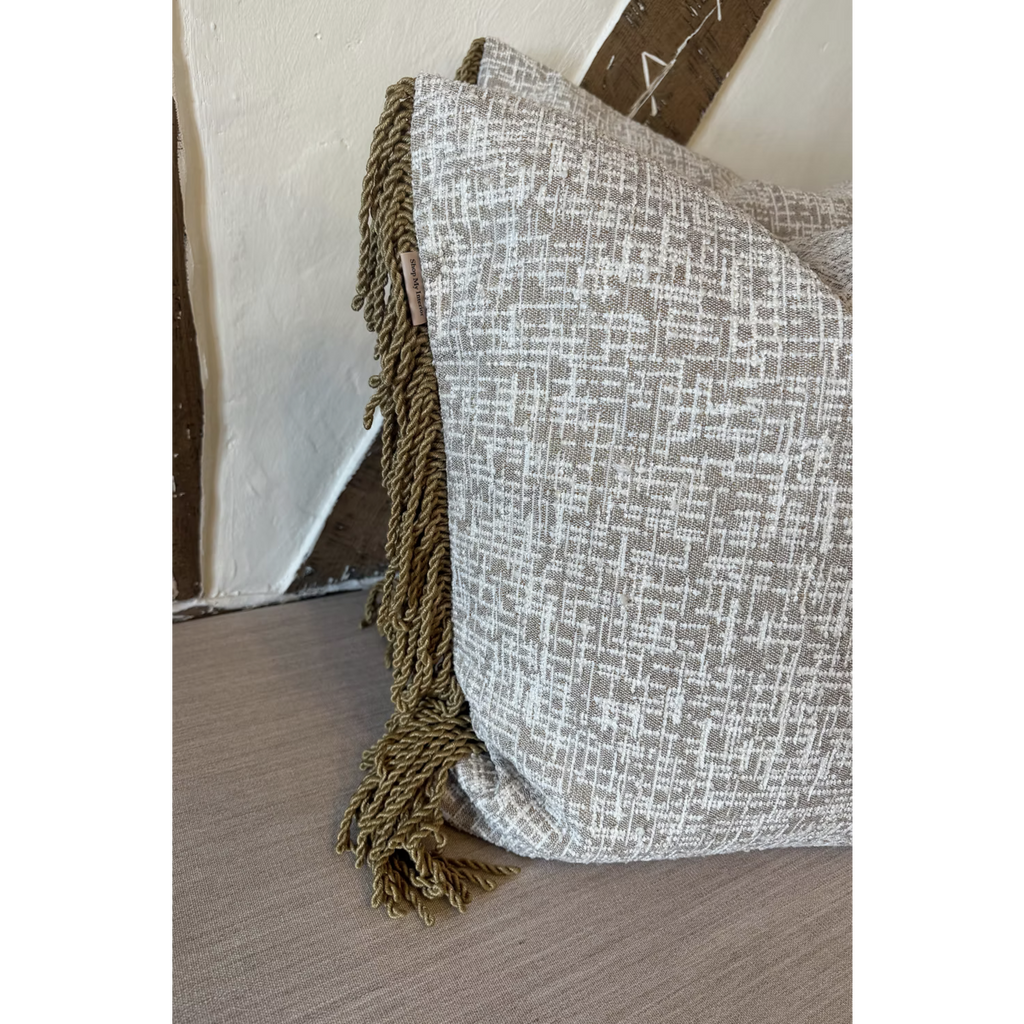 Coussin décoratif fait main Taylor 60x60