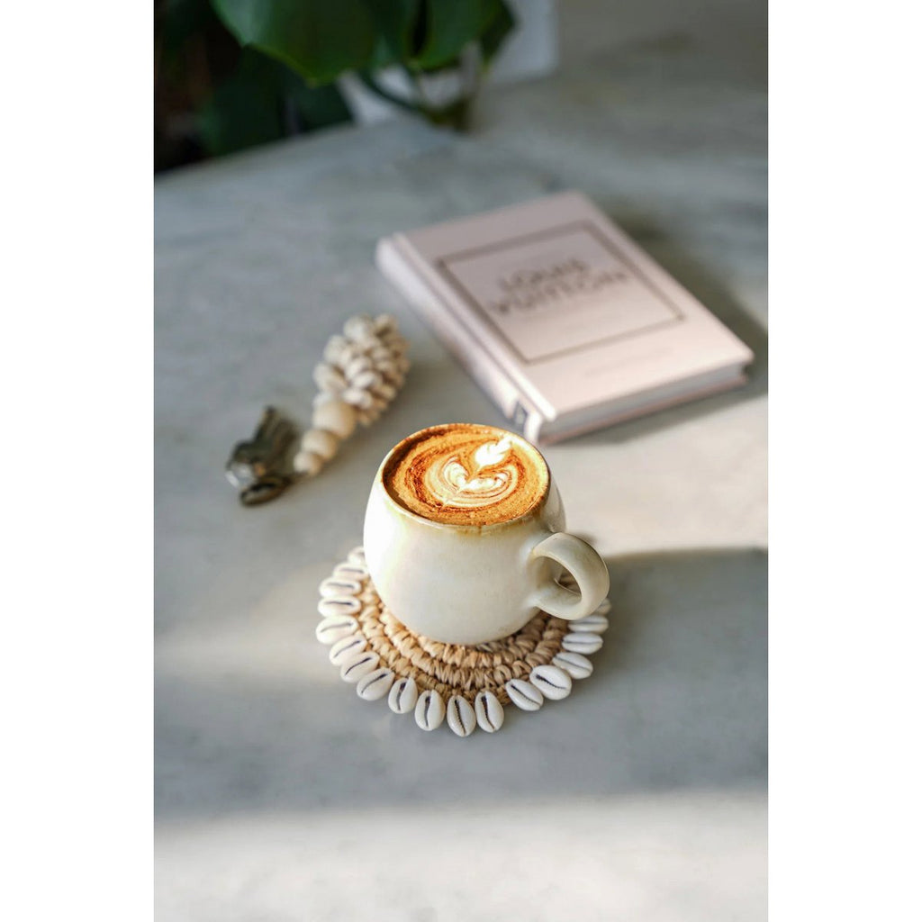 Mug en grès Cascais – Blanc – M | Bazar Bizar