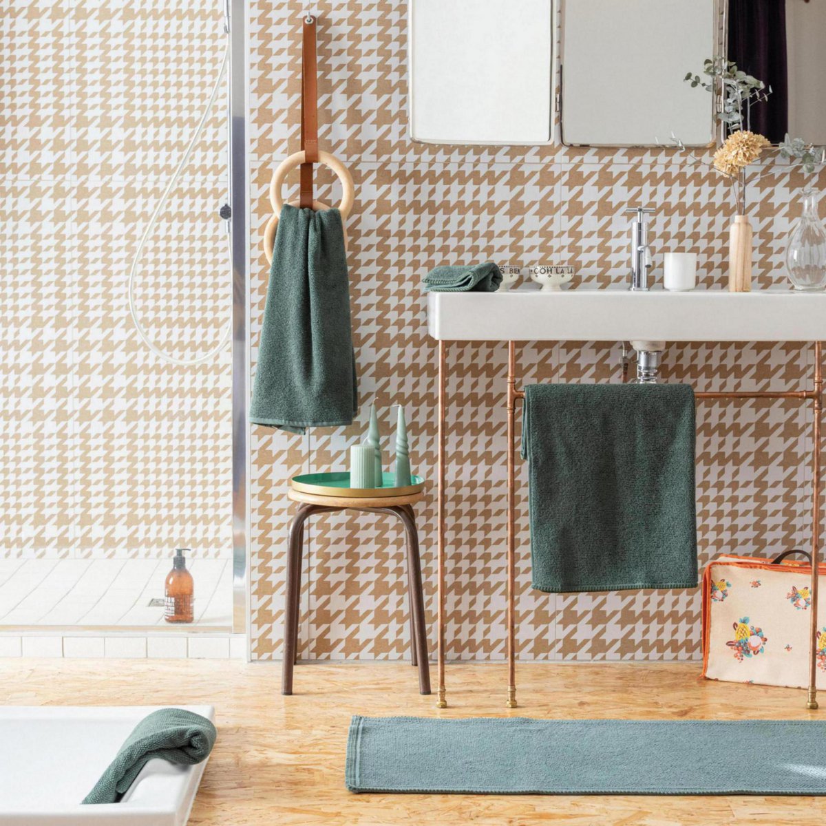 Etia Fougère – Tapis de Bain 54 x 64 cm