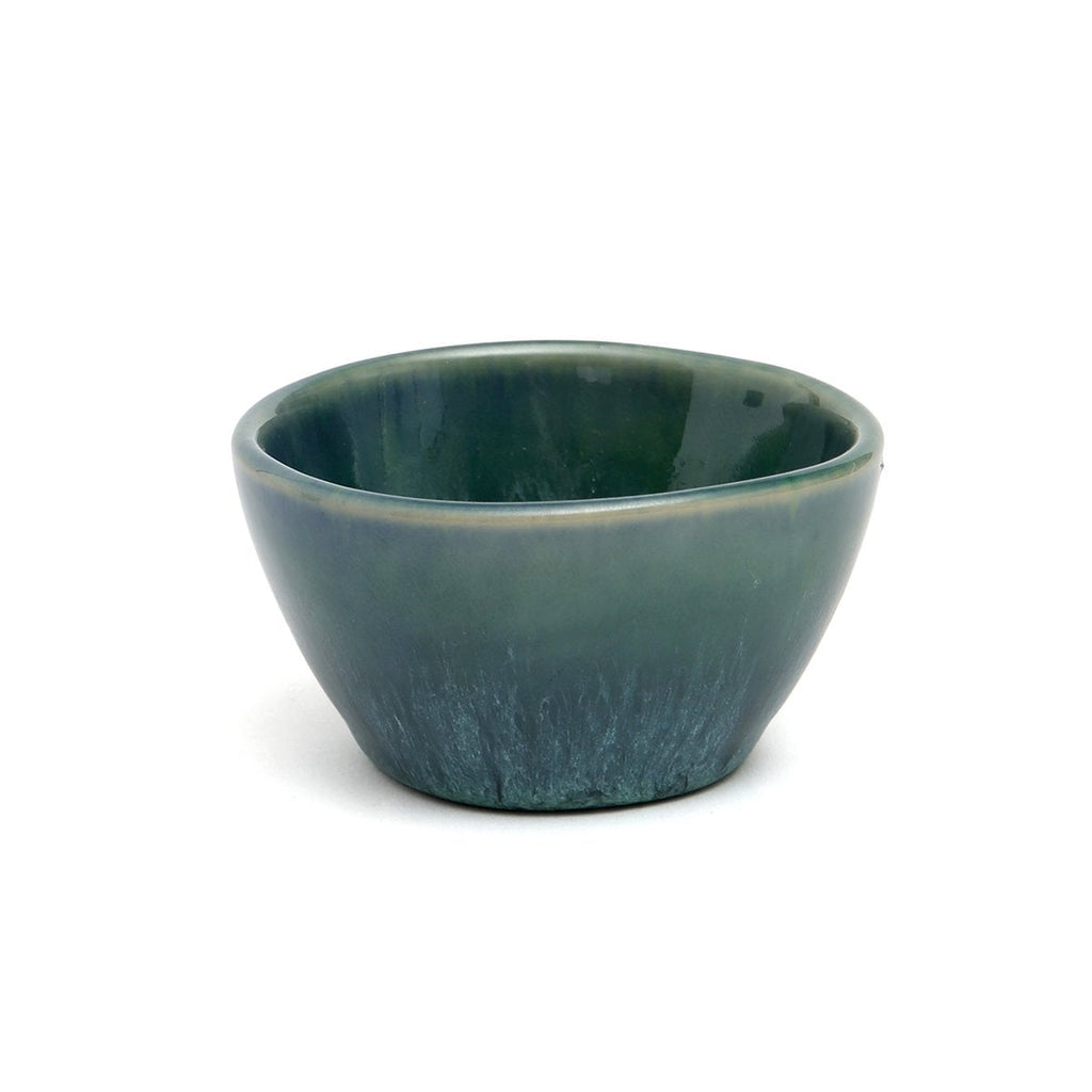 Bol à sauce Aqua bleu en grès 6,5 cm