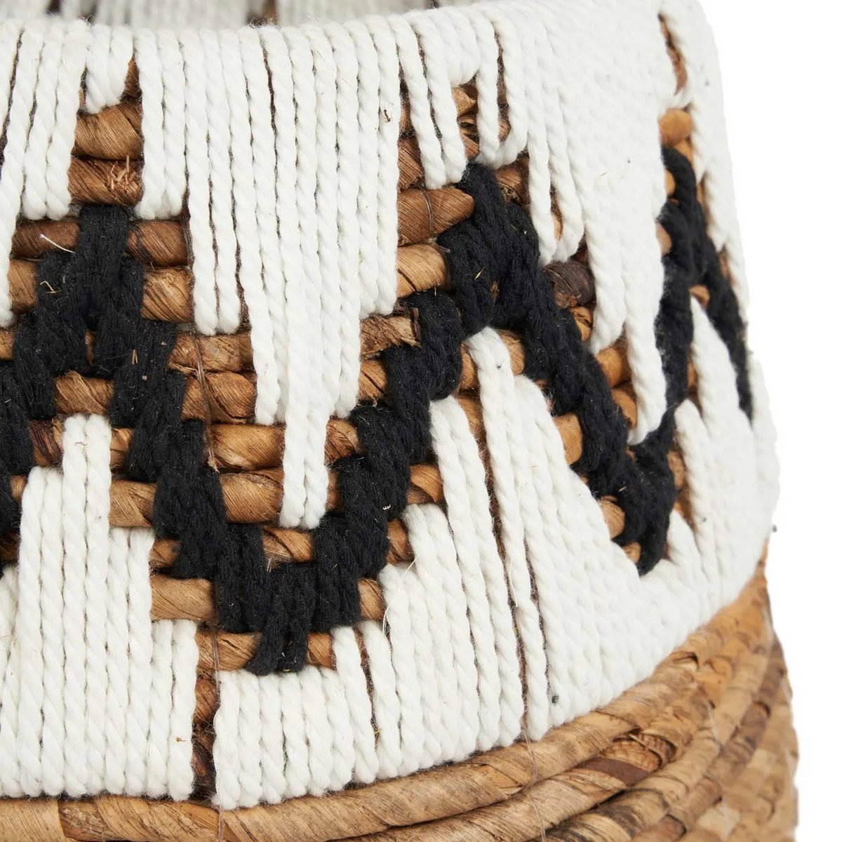 Panier en feuille de palmier The Little Bay – Blanc naturel – Taille S | Bazar Bizar