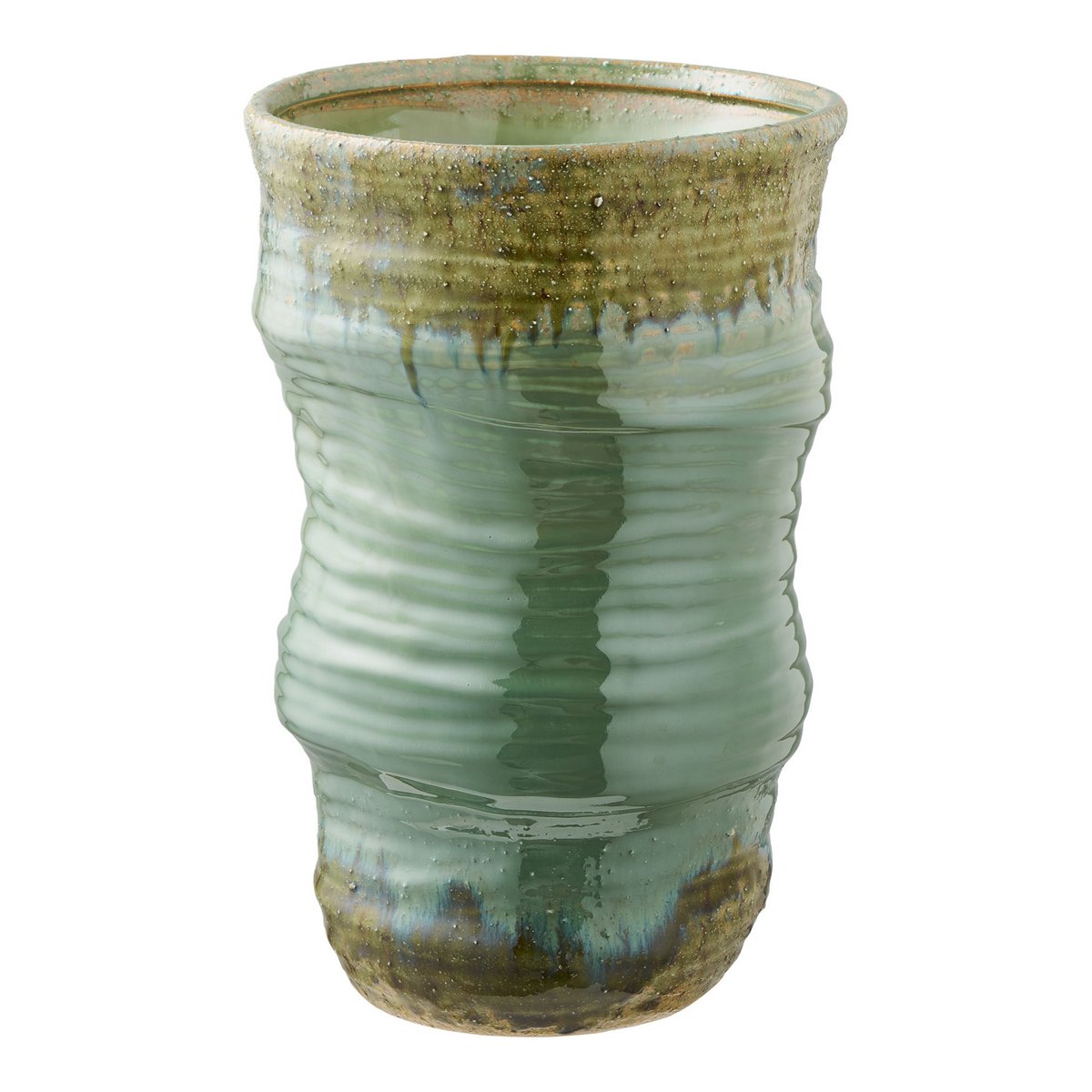Vase en céramique vert – Ø22x34,5 cm