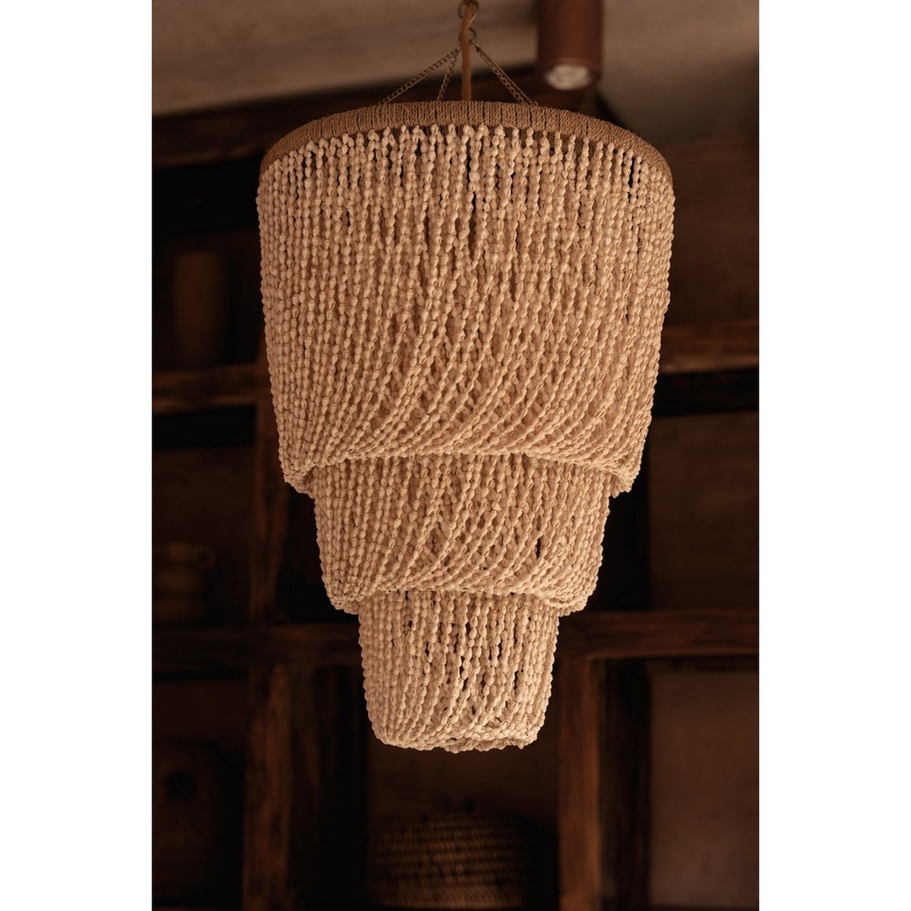 Lustre Coquille Lagon - Naturel - M