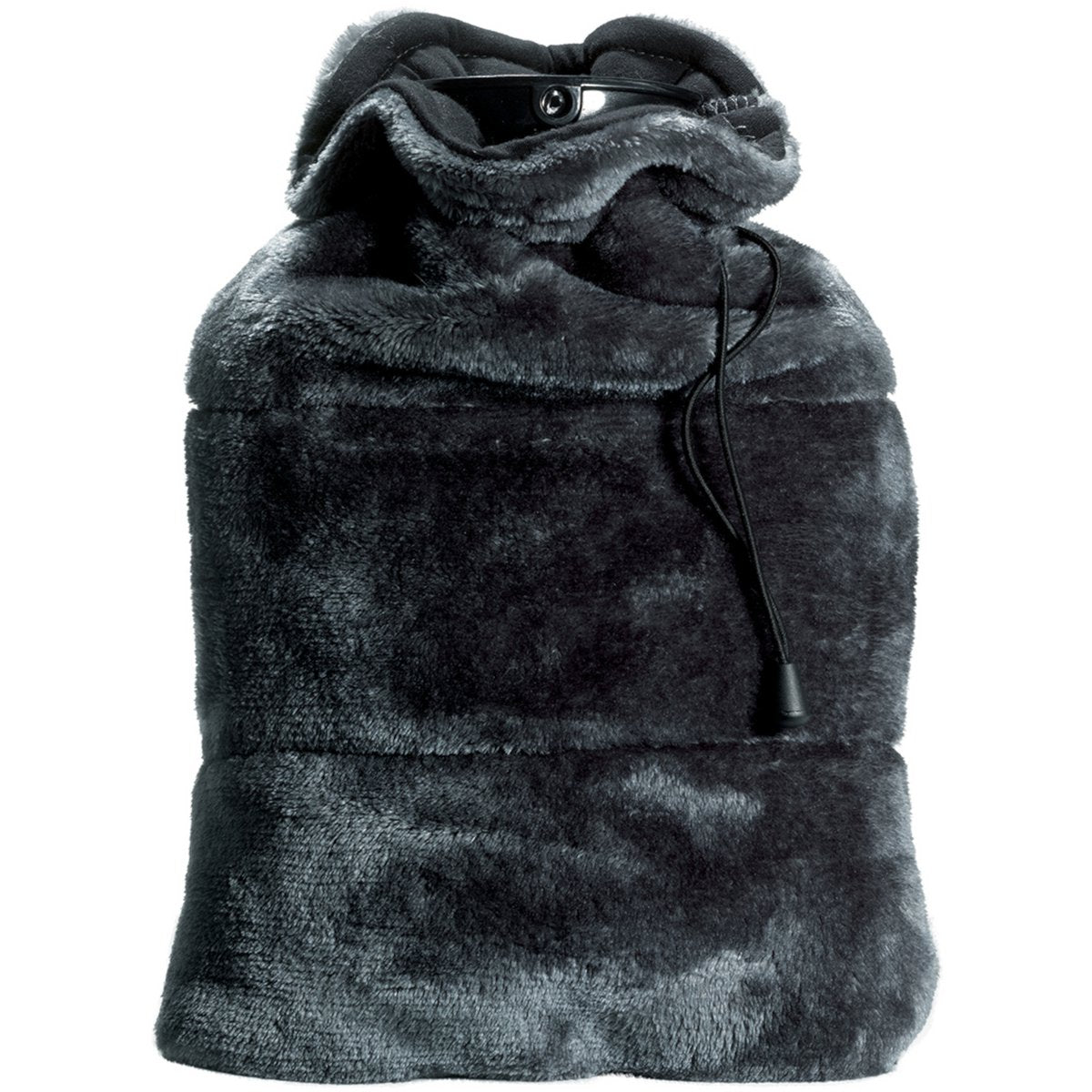Bouillotte Tender Cendre avec housse douce 23 × 33 cm